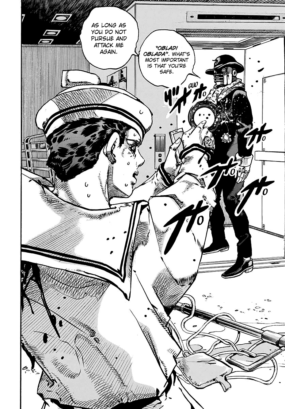 Jojo's Bizarre Adventure Part 8: Jojolion - Vol.26 Chapter 105: Invisible Soap Bubbles