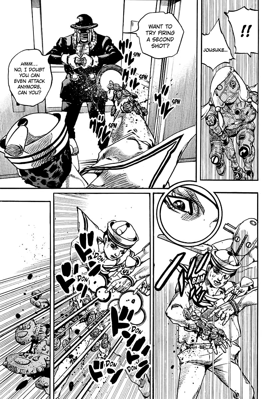 Jojo's Bizarre Adventure Part 8: Jojolion - Vol.26 Chapter 105: Invisible Soap Bubbles