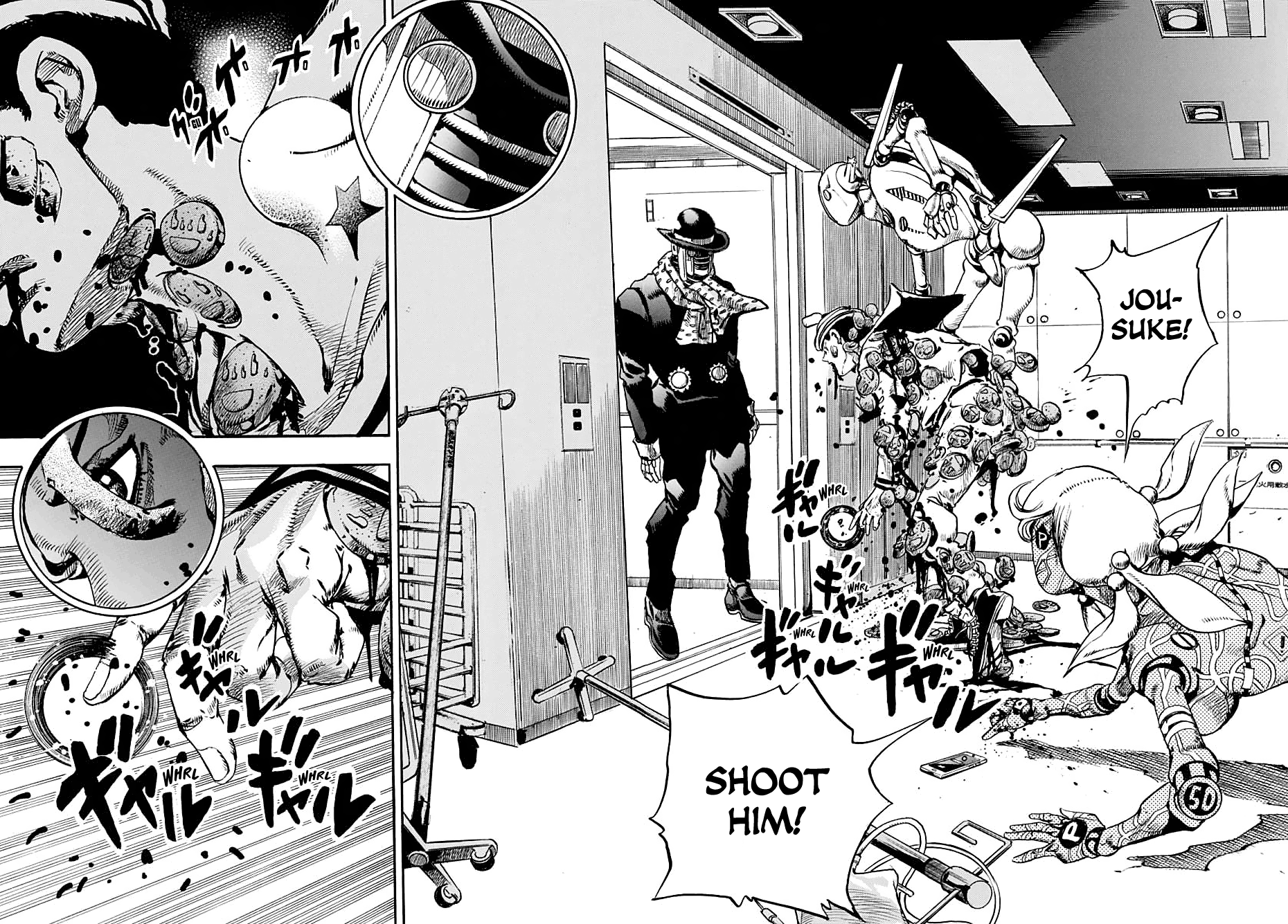 Jojo's Bizarre Adventure Part 8: Jojolion - Vol.26 Chapter 105: Invisible Soap Bubbles