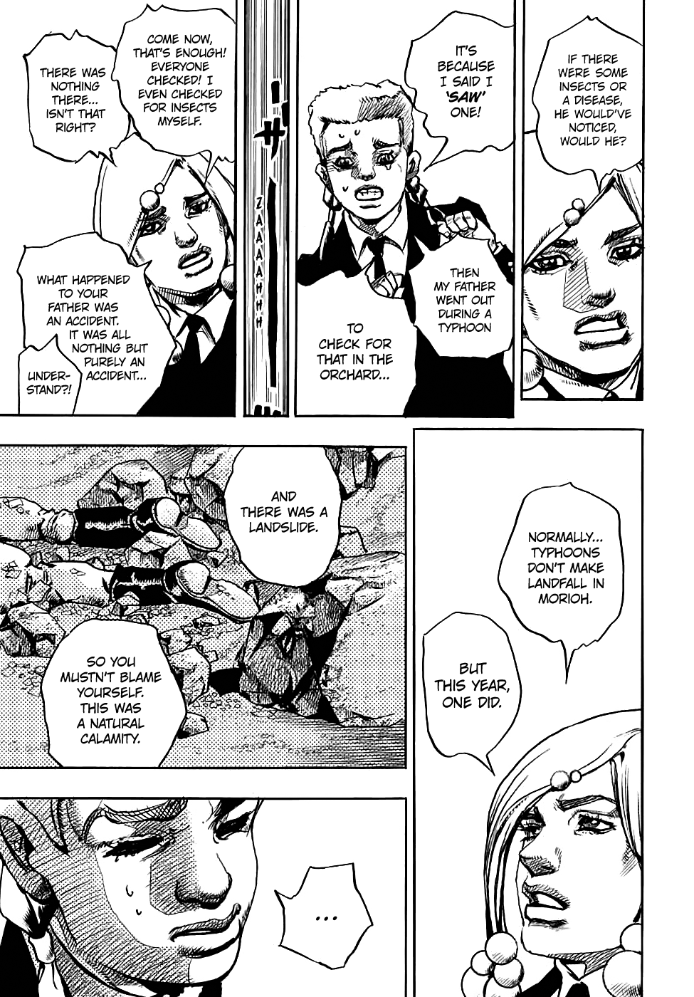 Jojo's Bizarre Adventure Part 8: Jojolion - Vol.25 Chapter 99: Endless Calamity Part 5