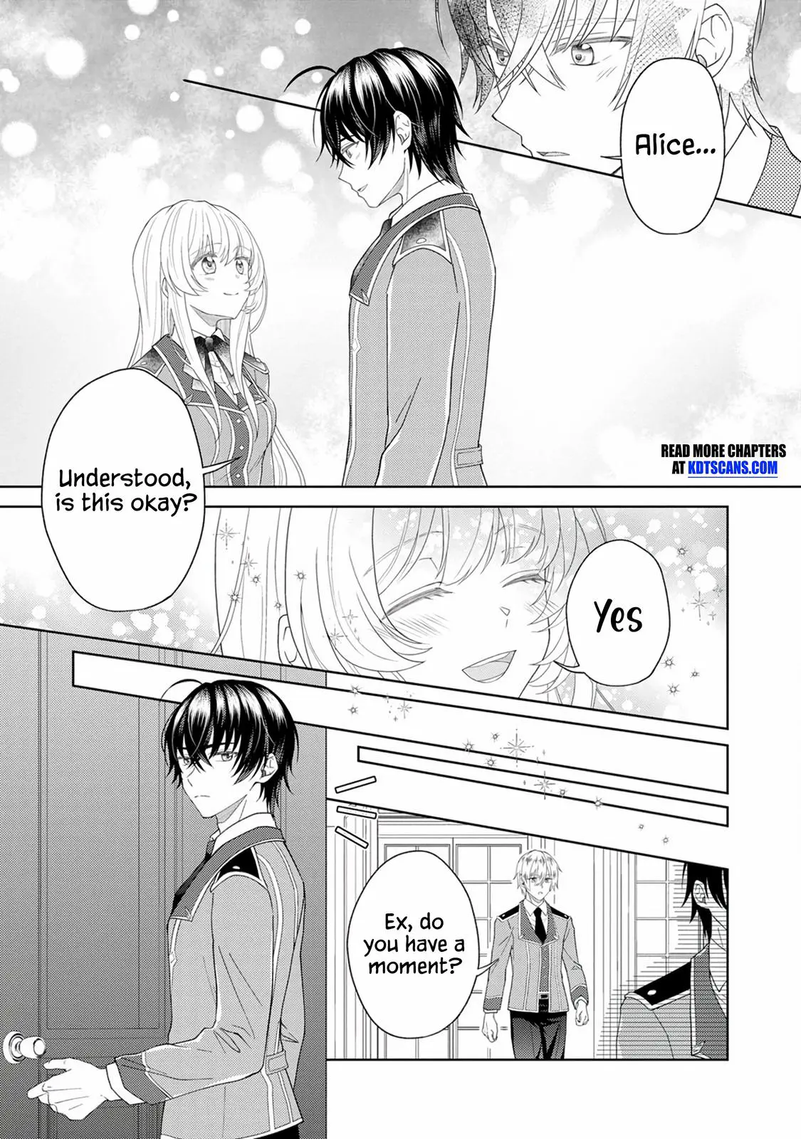 Kishi Danchou No Musuko Wa Akuyaku Reijou Wo Dekiai Suru - Chapter 3