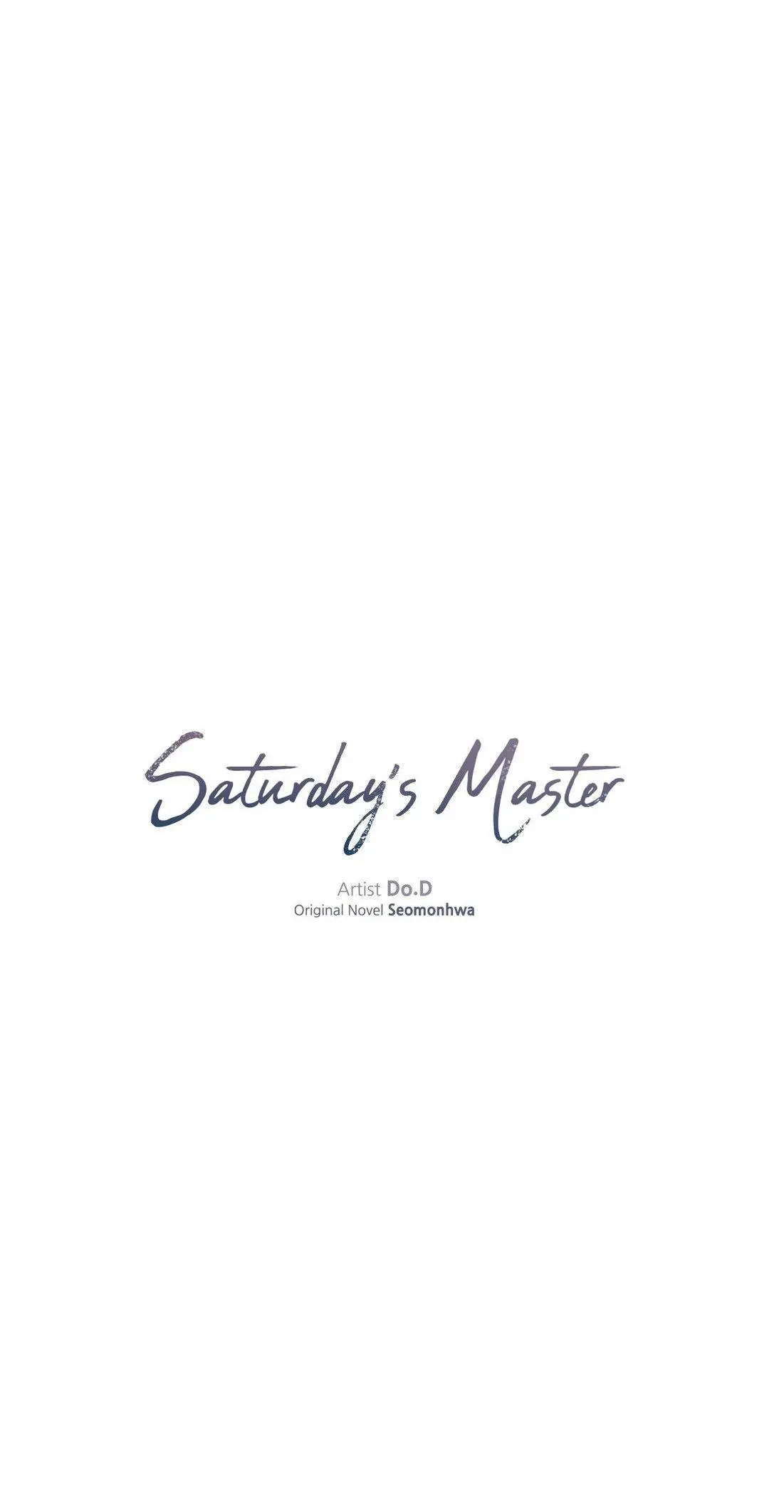 Master On Saturday's - Chapter 42