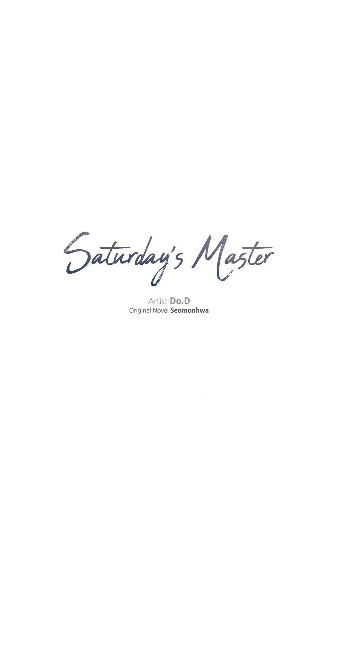 Master On Saturday's - Chapter 40