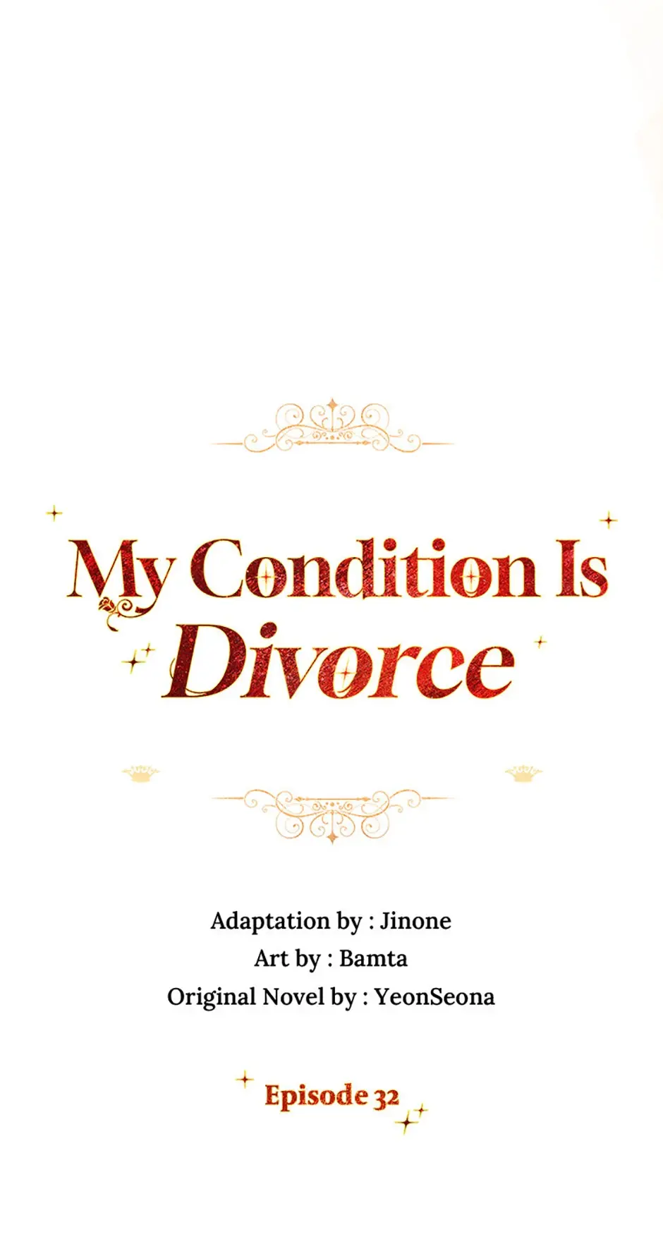 Divorce Is The Condition - Chapter 32