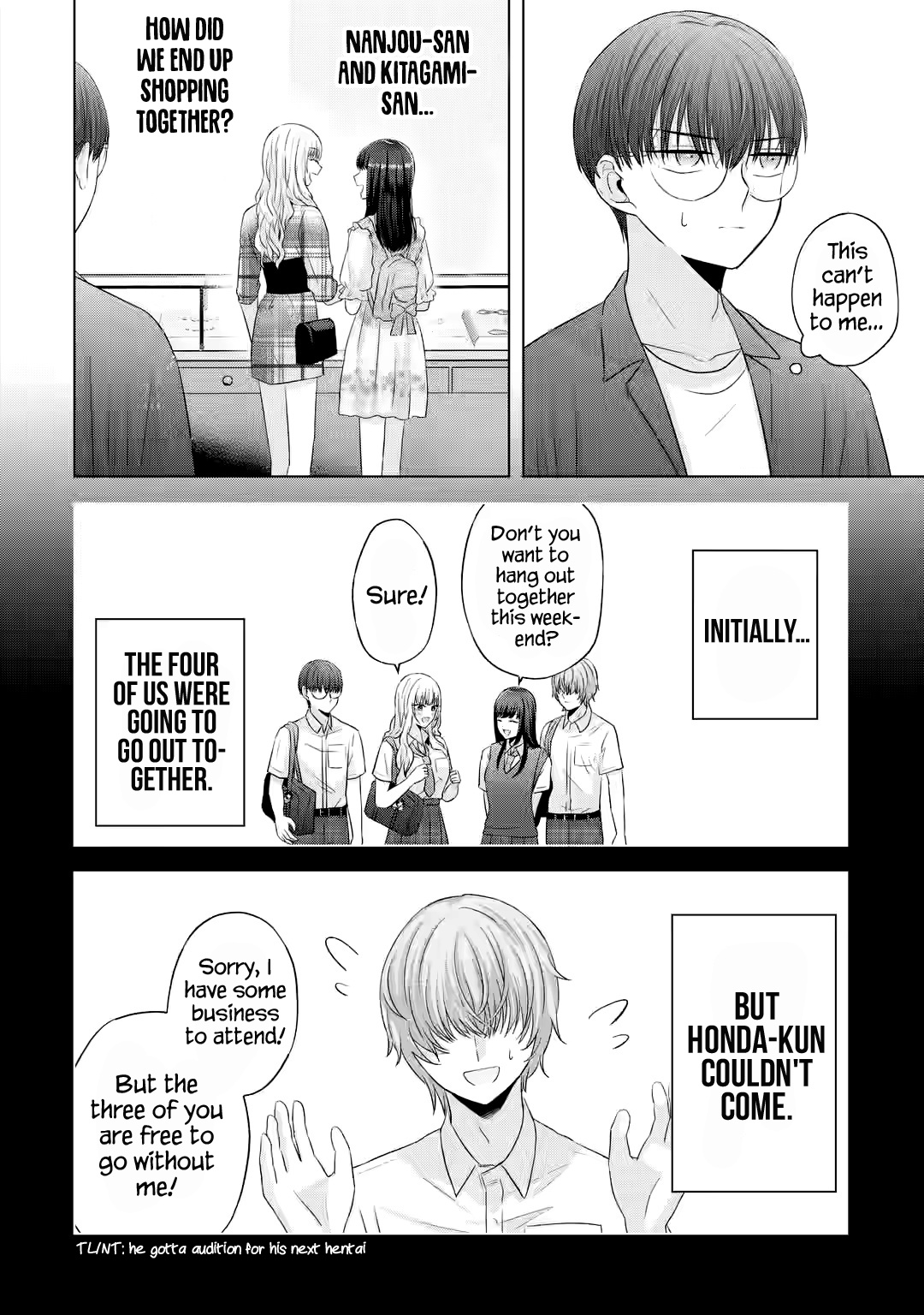 Nanjou-San Wa Boku Ni Dakaretai - Chapter 12: Shopping With Nanjou-San And Kitagami-San