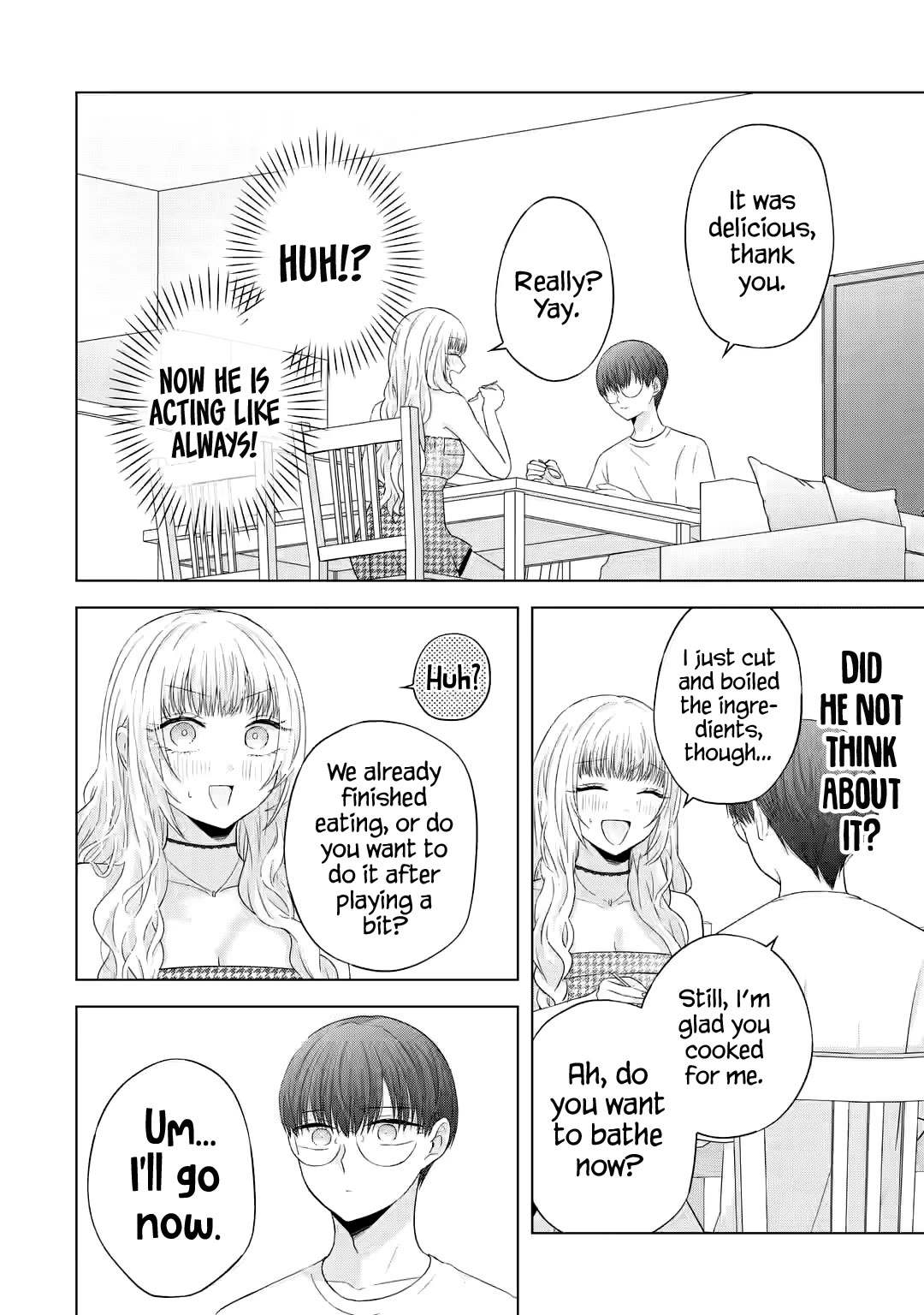 Nanjou-San Wa Boku Ni Dakaretai - Chapter 10: Nanjou-San Is Still Conscious