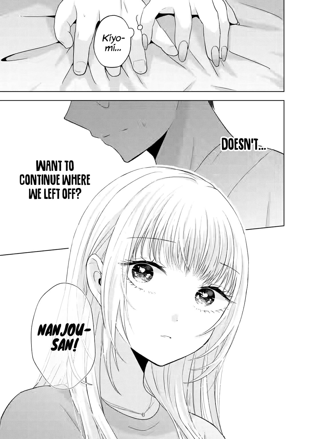 Nanjou-San Wa Boku Ni Dakaretai - Chapter 10: Nanjou-San Is Still Conscious