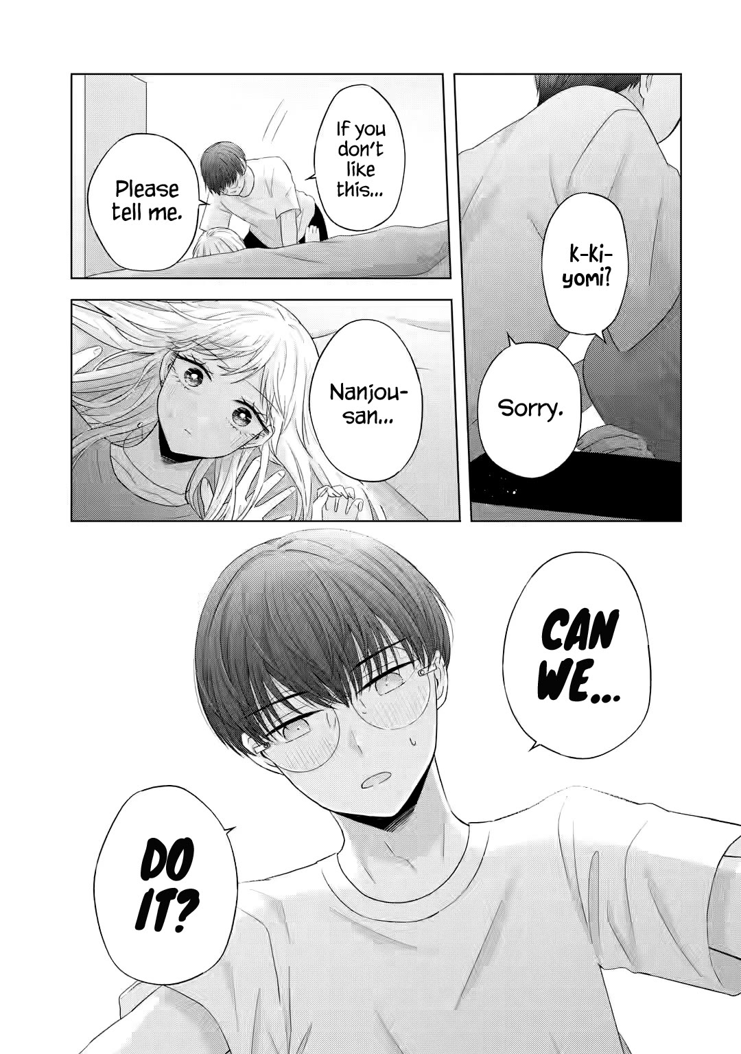 Nanjou-San Wa Boku Ni Dakaretai - Chapter 10: Nanjou-San Is Still Conscious