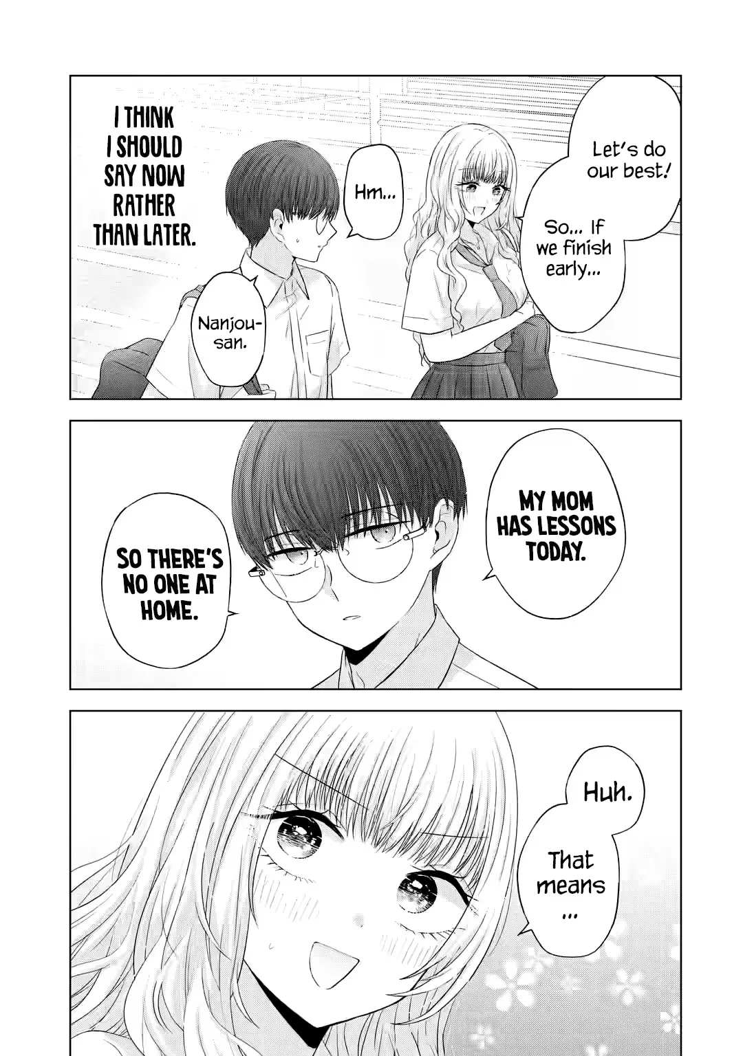 Nanjou-San Wa Boku Ni Dakaretai - Chapter 13: Nanjou-San And Studies