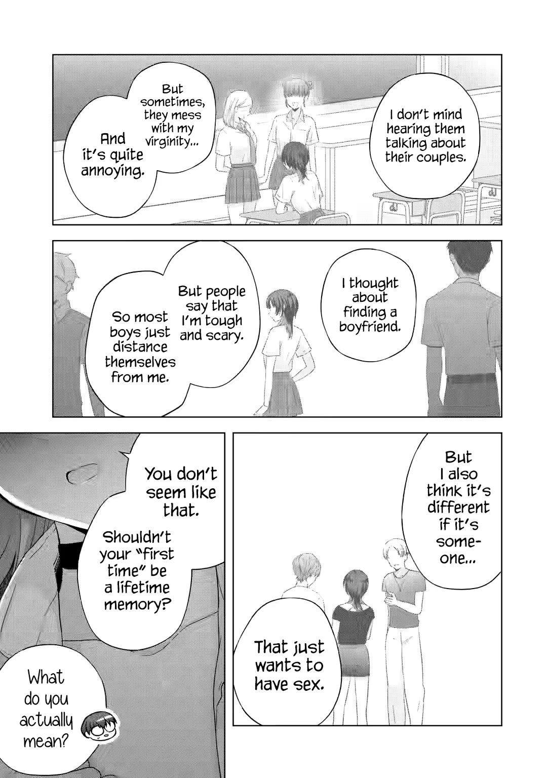 Nanjou-San Wa Boku Ni Dakaretai - Chapter 14: "First Time" Gal And Me