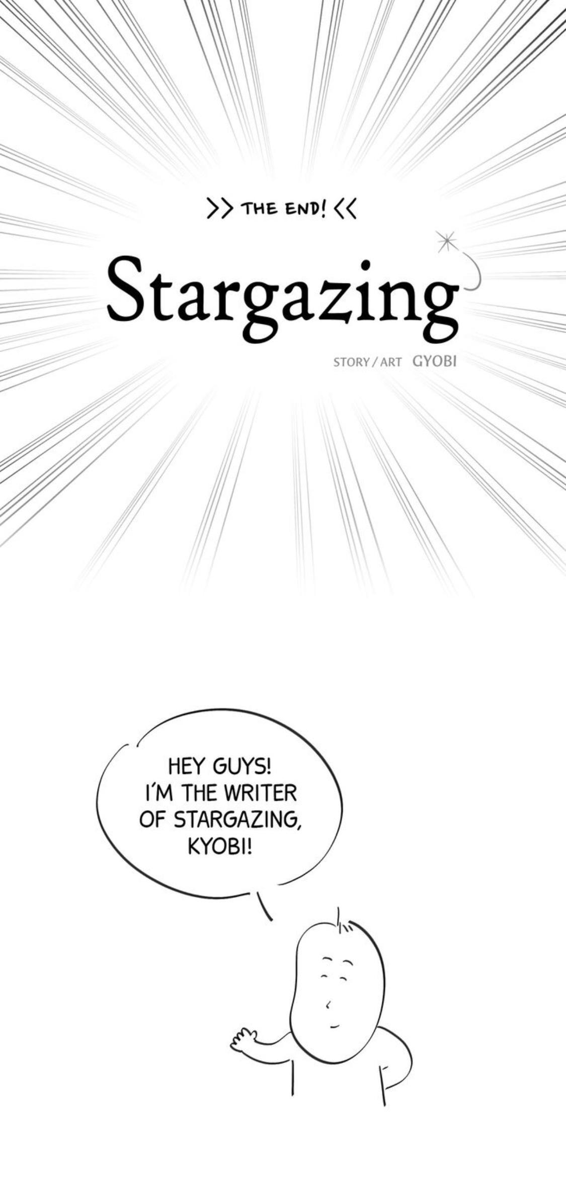 Stargazing - Afterword