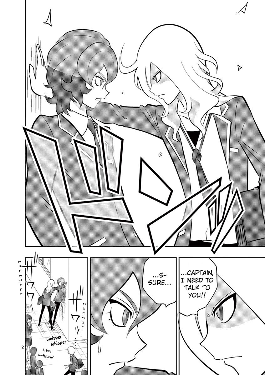 Inazuma Eleven ~Heir Of The Penguins - Vol.3 Chapter 28: Haizaki's Departure Arc: Confession (2)