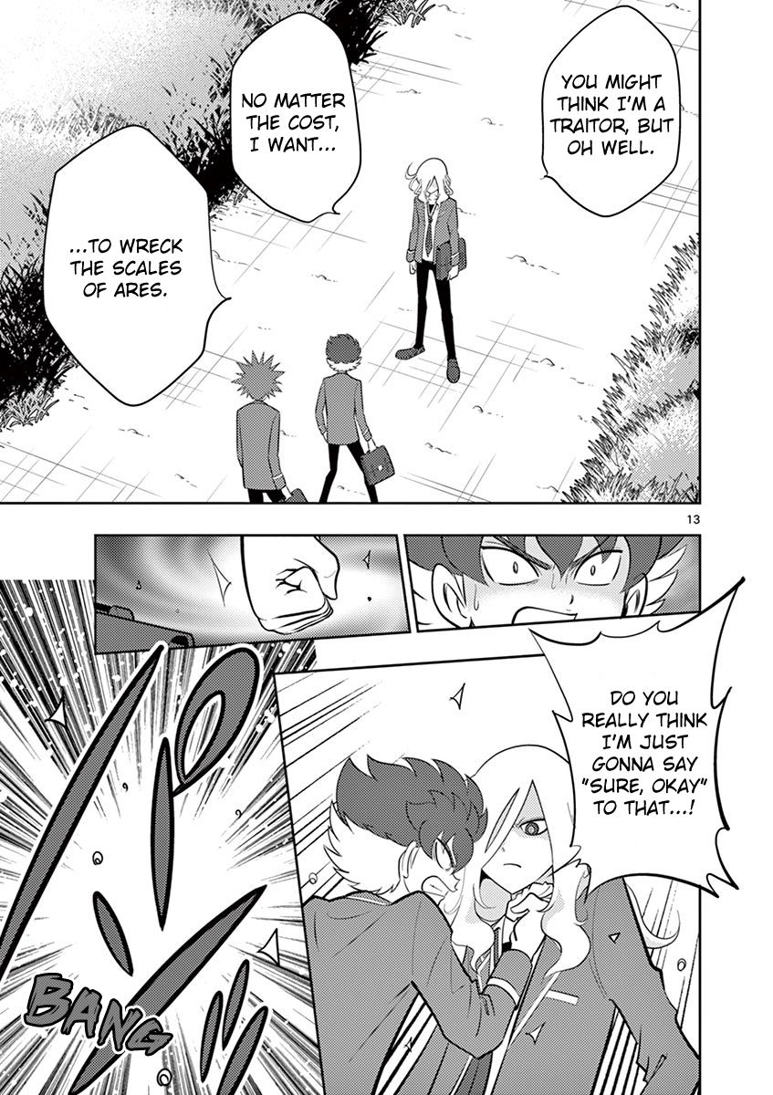 Inazuma Eleven ~Heir Of The Penguins - Vol.3 Chapter 27: Haizaki's Departure Arc: Confession (1)