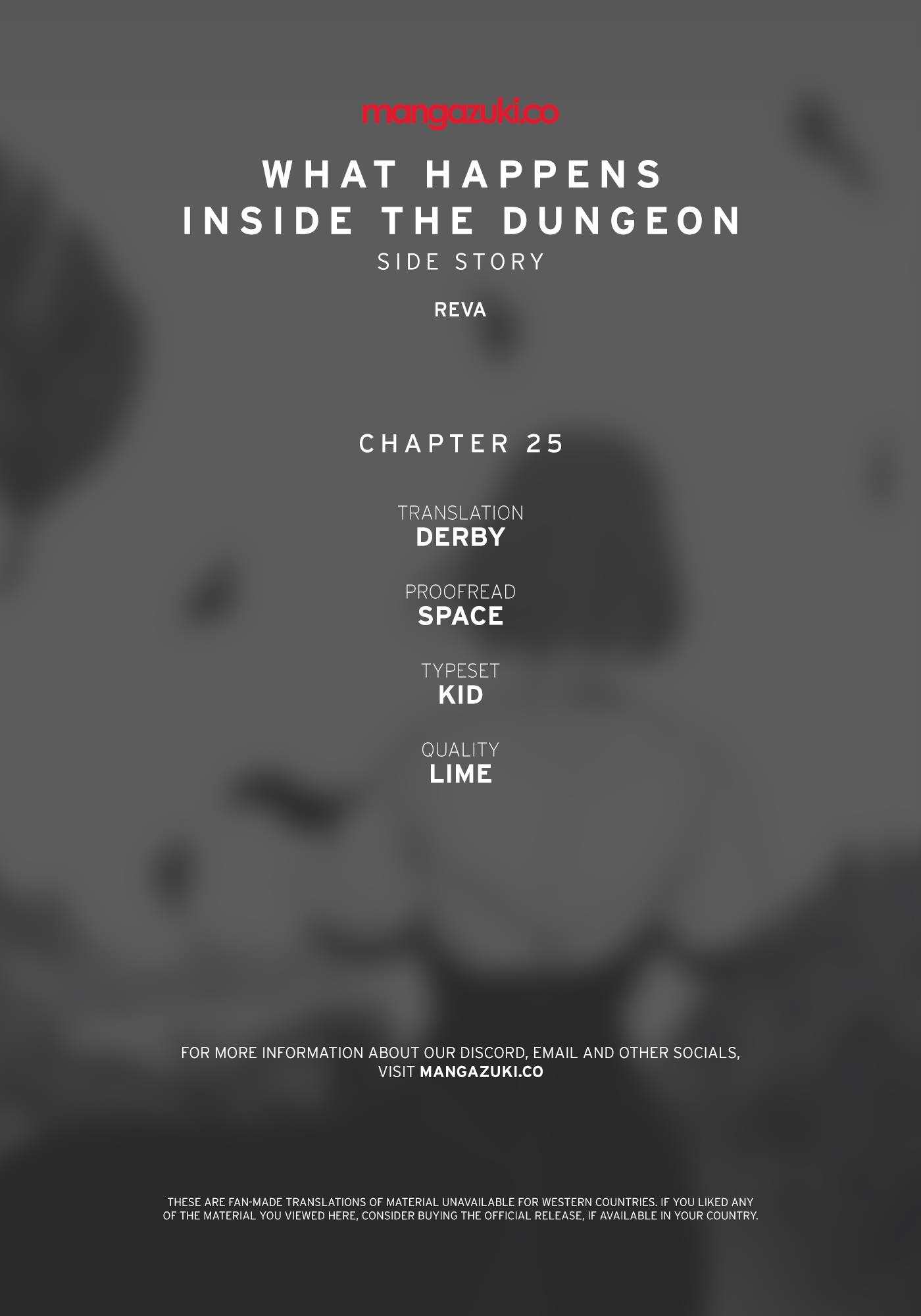 What Happens Inside The Dungeon - Vol.2 Chapter 135: Side Story - Chapter 25