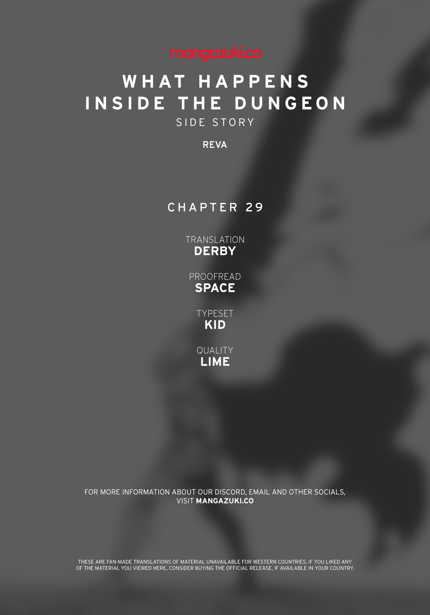 What Happens Inside The Dungeon - Vol.2 Chapter 139: Side Story - Chapter 29