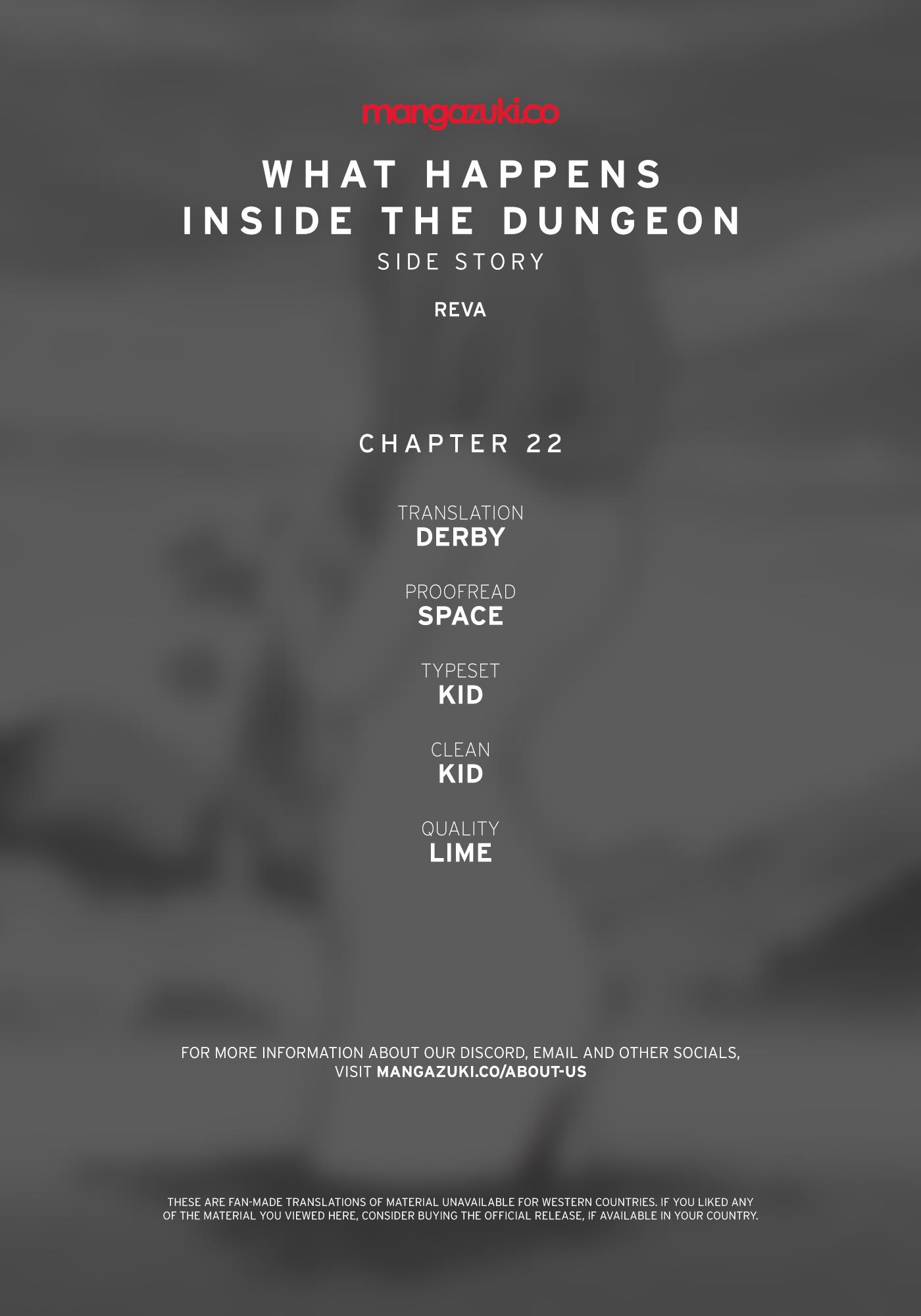 What Happens Inside The Dungeon - Chapter 132: Side Story - Chapter 22