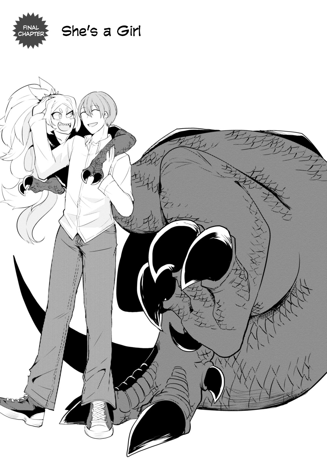 T-Rex Na Kanojo - Vol.2 Chapter 27: She S A Girl