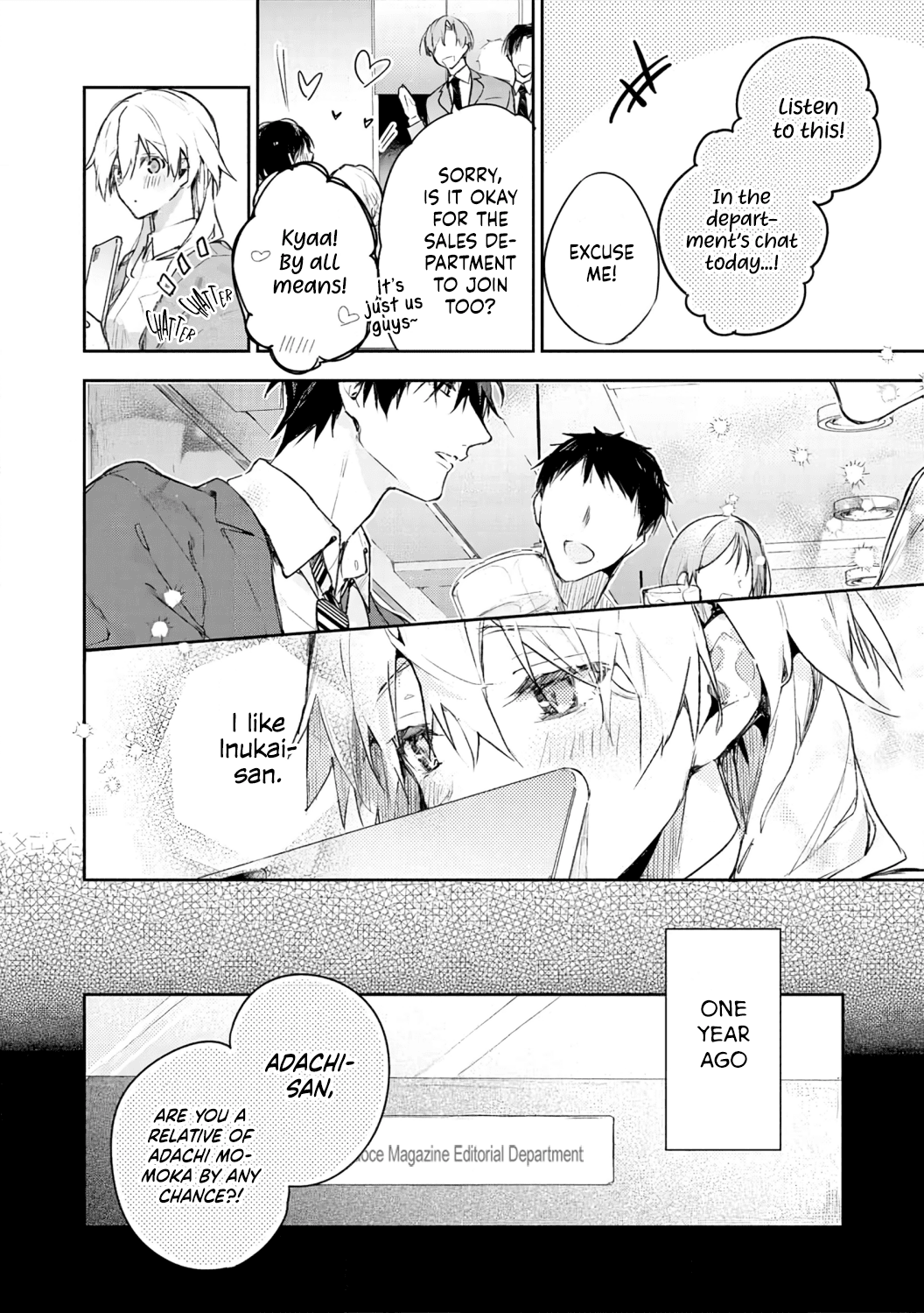 Inukai-San Wa Kakure Dekiai Joushi - Chapter 1