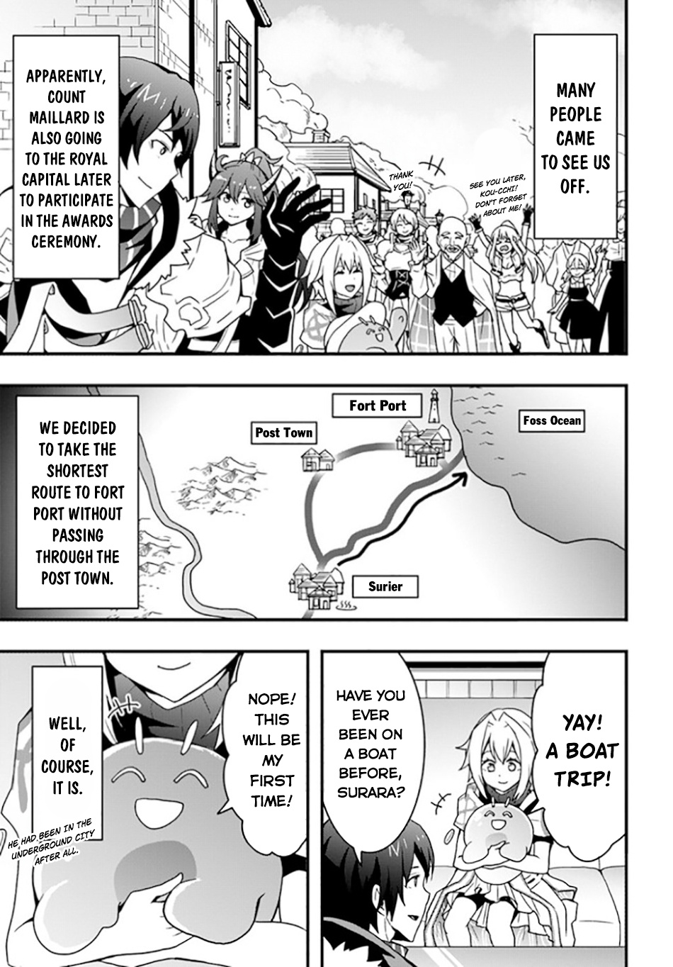 Isekai De Te Ni Ireta Seisan Skill Wa Saikyou Datta You Desu - Chapter 32: I Tried Leaving Surier