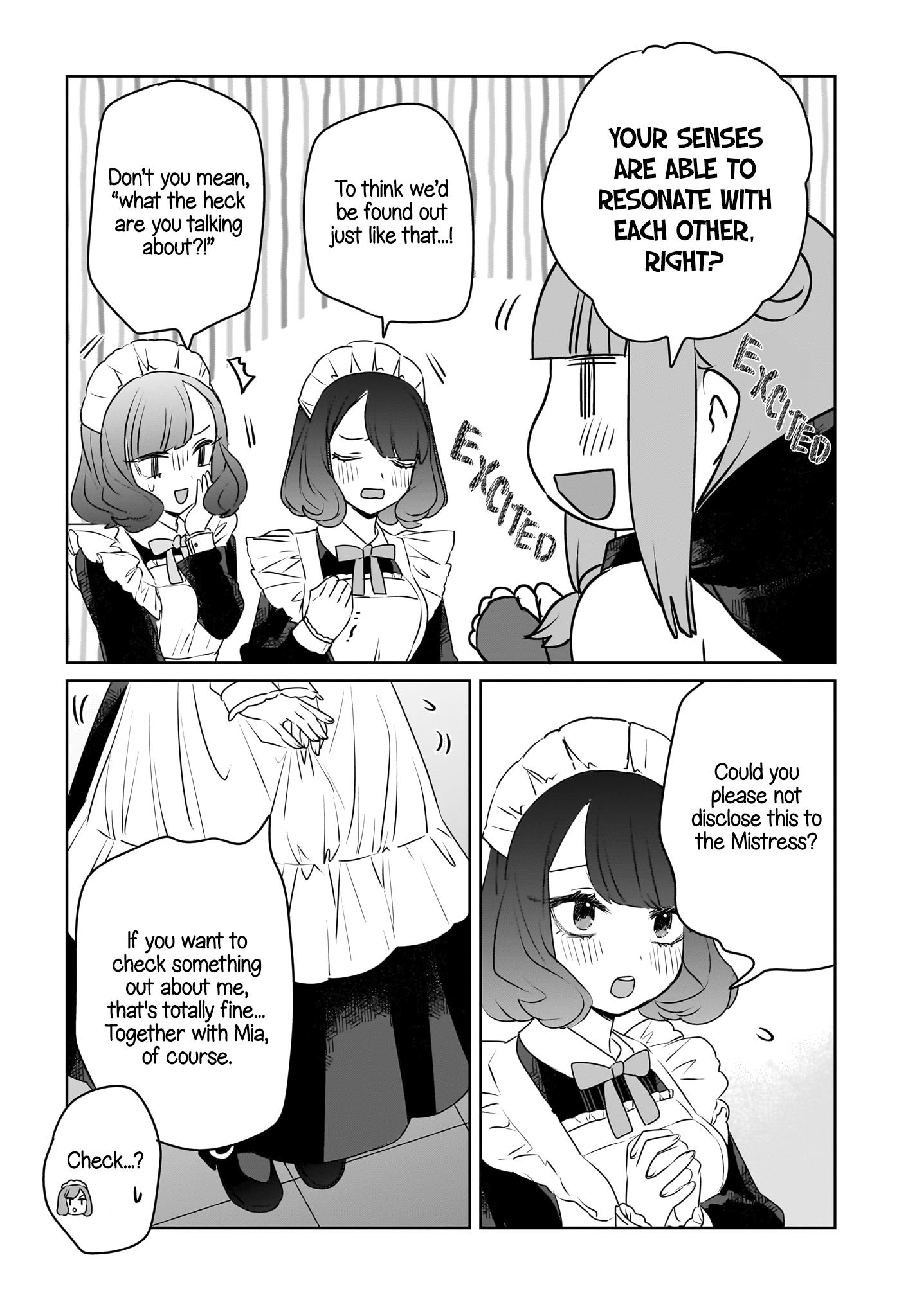 Sensory Sharing Maid-San! - Chapter 9