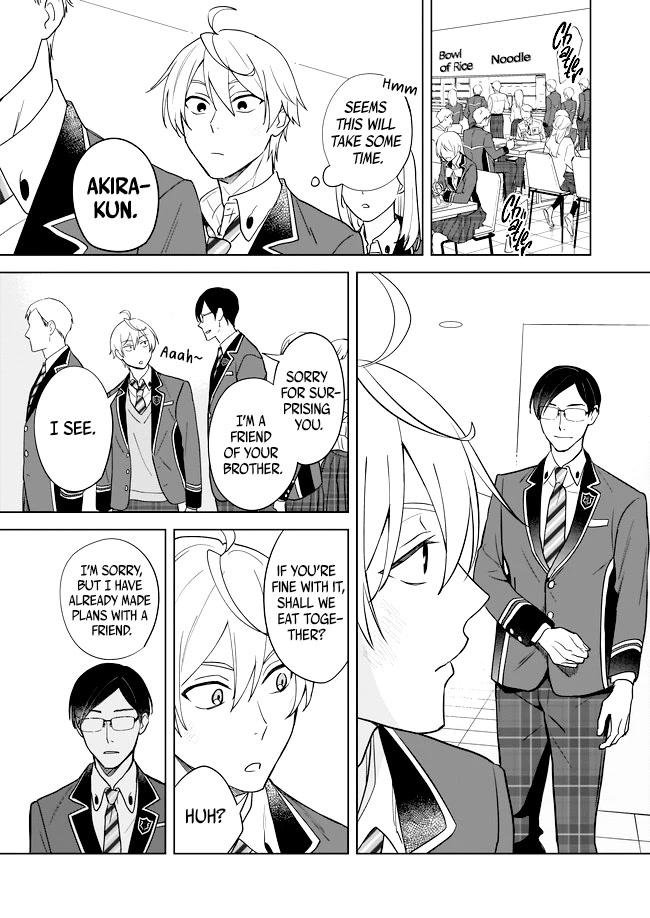 I Realized I Am The Younger Brother Of The Protagonist In A Bl Game - Chapter 10