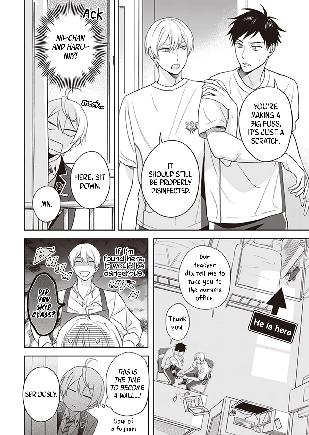 I Realized I Am The Younger Brother Of The Protagonist In A Bl Game - Chapter 6.5