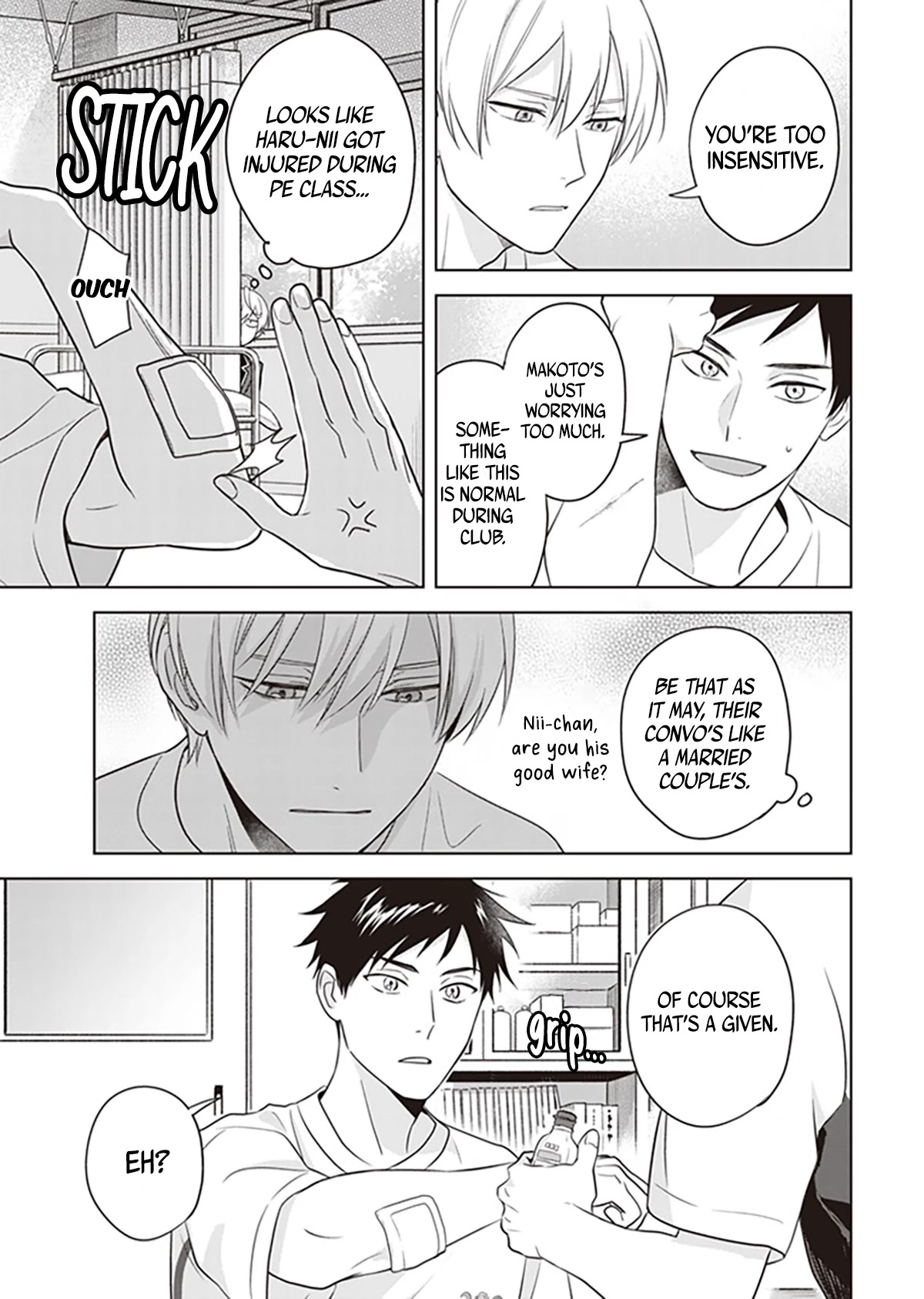 I Realized I Am The Younger Brother Of The Protagonist In A Bl Game - Chapter 6.5