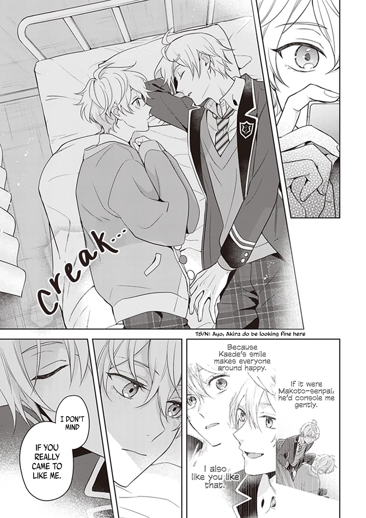 I Realized I Am The Younger Brother Of The Protagonist In A Bl Game - Chapter 6.5