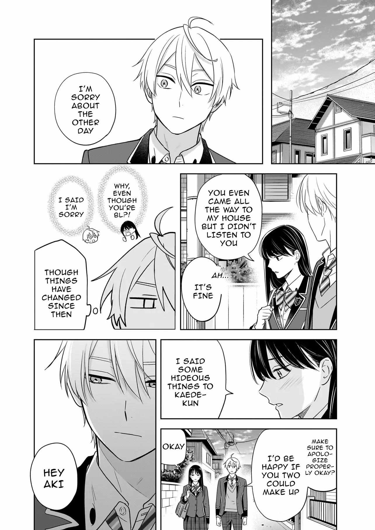 I Realized I Am The Younger Brother Of The Protagonist In A Bl Game - Chapter 21