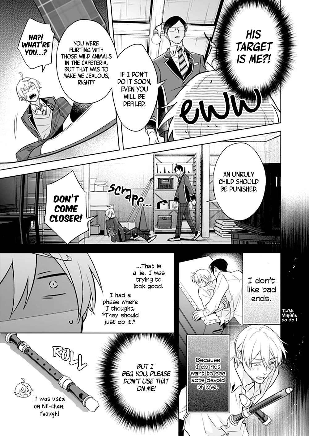 I Realized I Am The Younger Brother Of The Protagonist In A Bl Game - Chapter 11