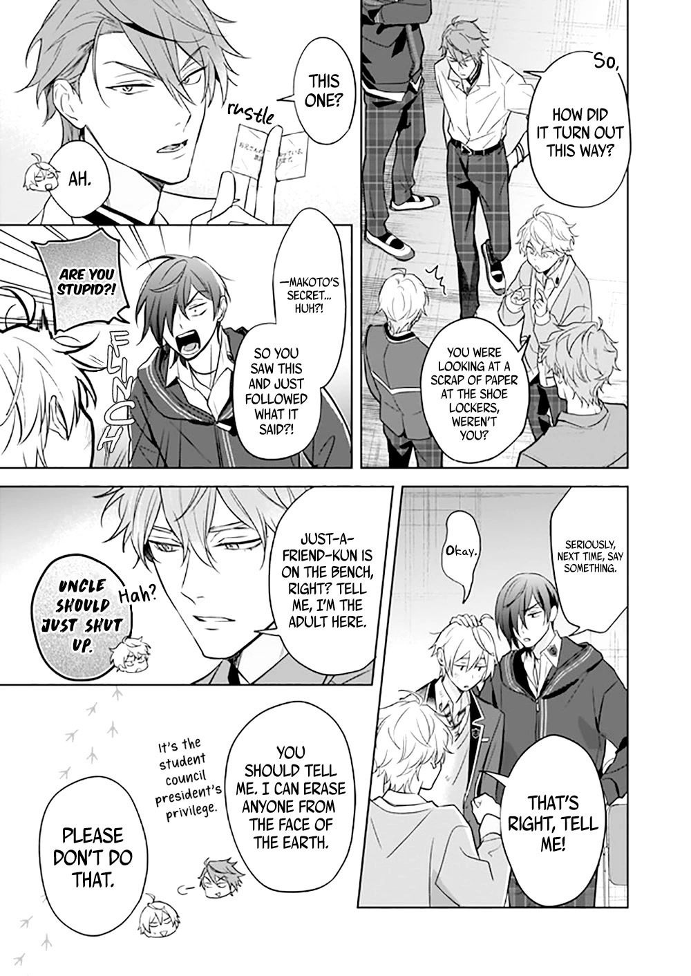 I Realized I Am The Younger Brother Of The Protagonist In A Bl Game - Chapter 11