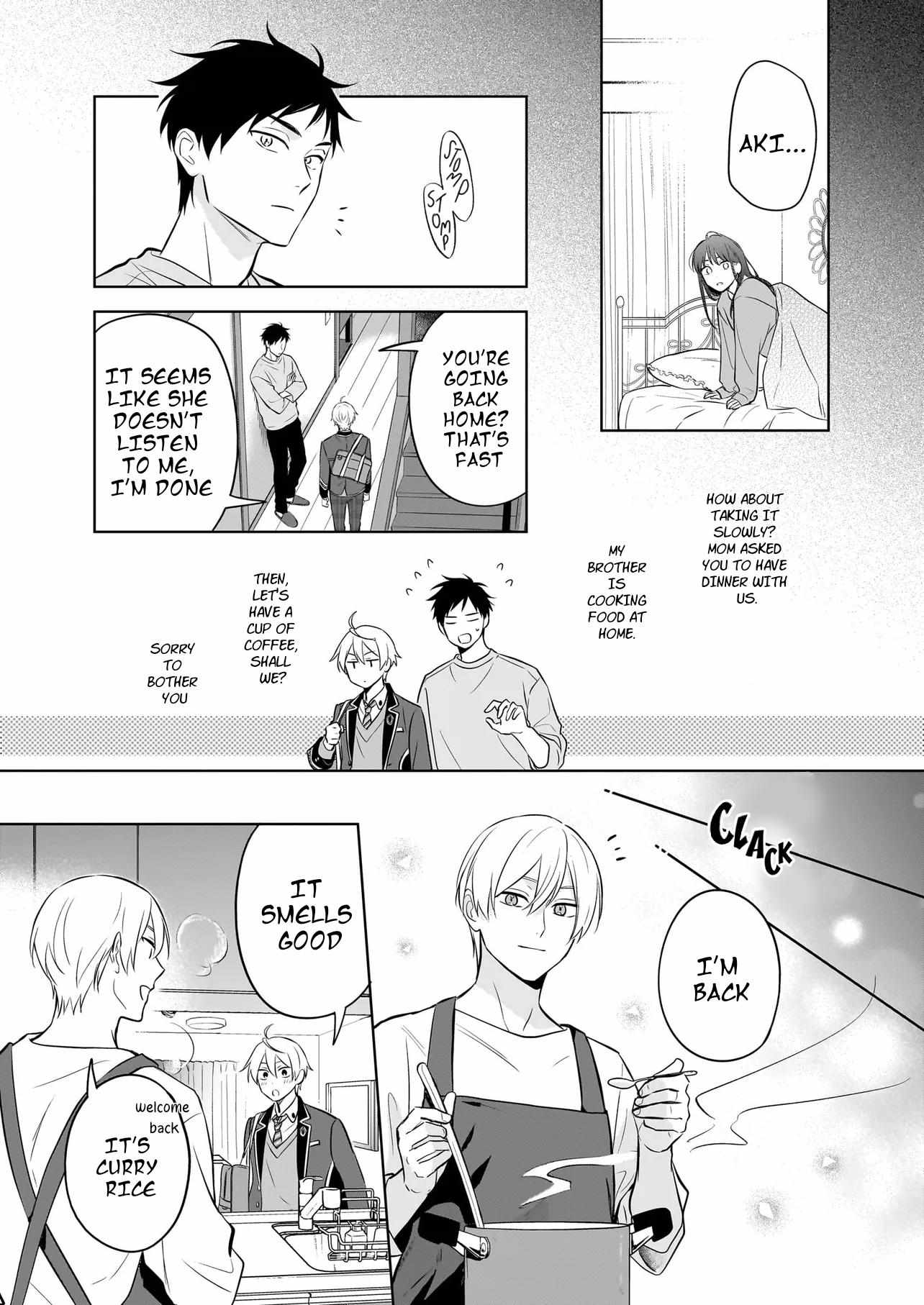 I Realized I Am The Younger Brother Of The Protagonist In A Bl Game - Chapter 19.1