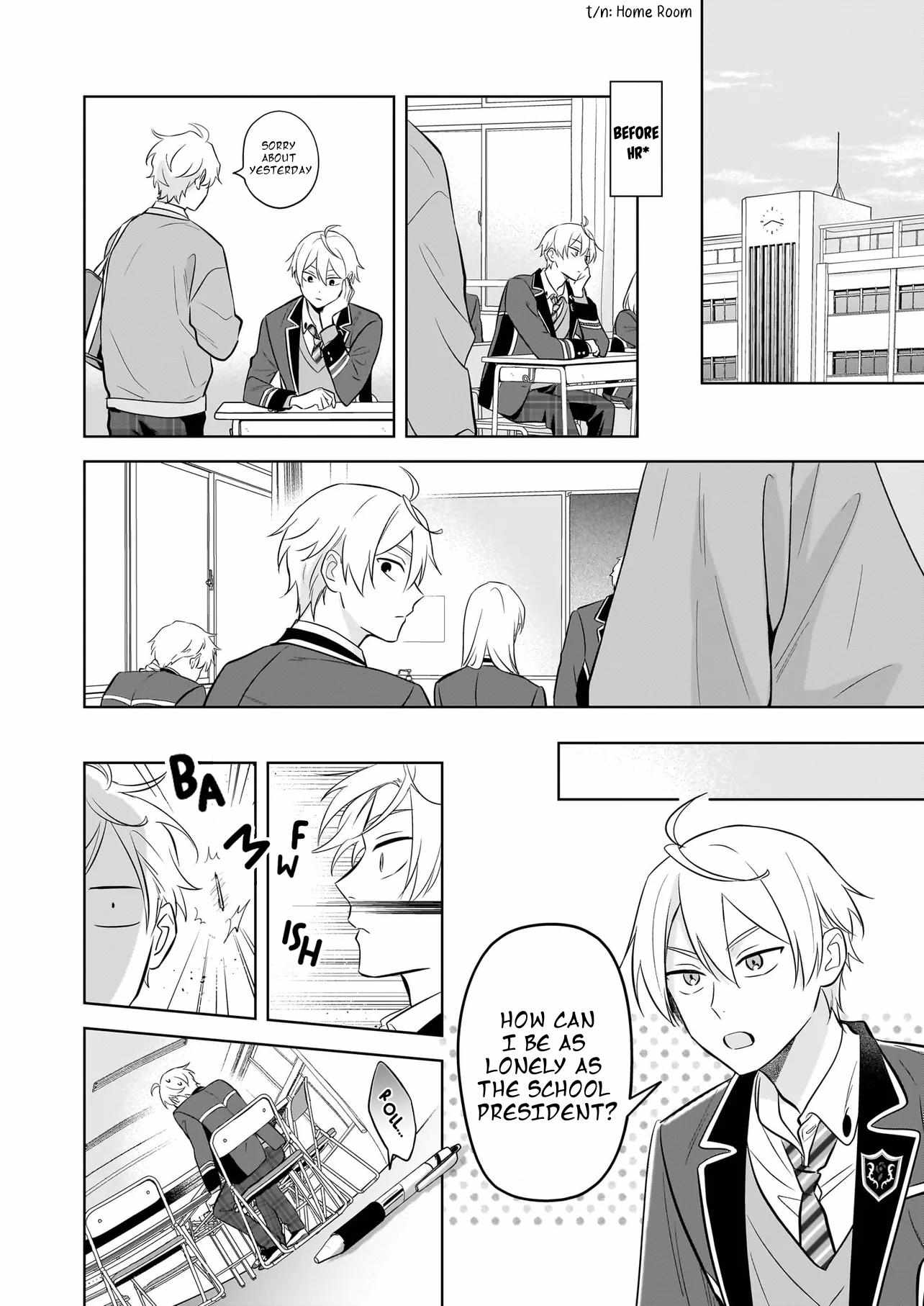 I Realized I Am The Younger Brother Of The Protagonist In A Bl Game - Chapter 19.1