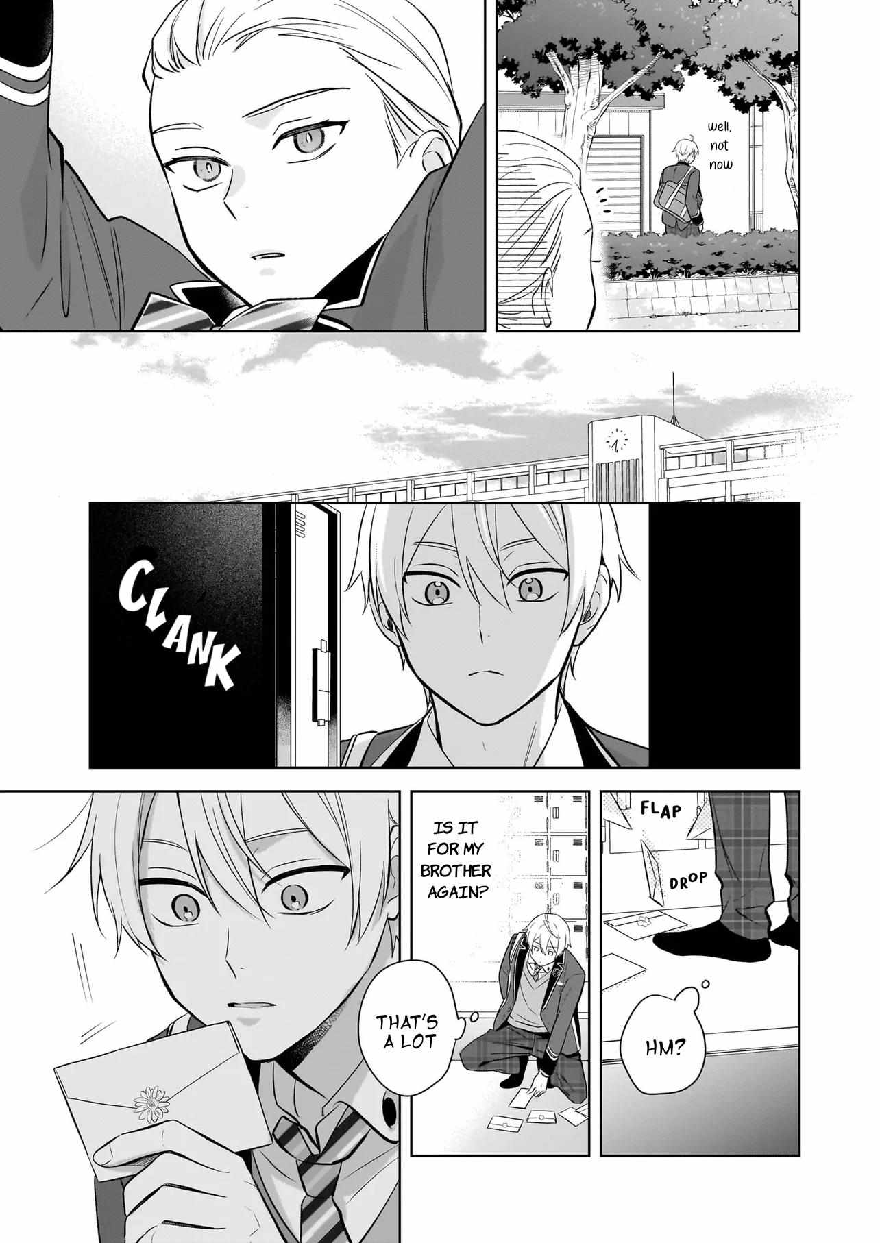 I Realized I Am The Younger Brother Of The Protagonist In A Bl Game - Chapter 19.2