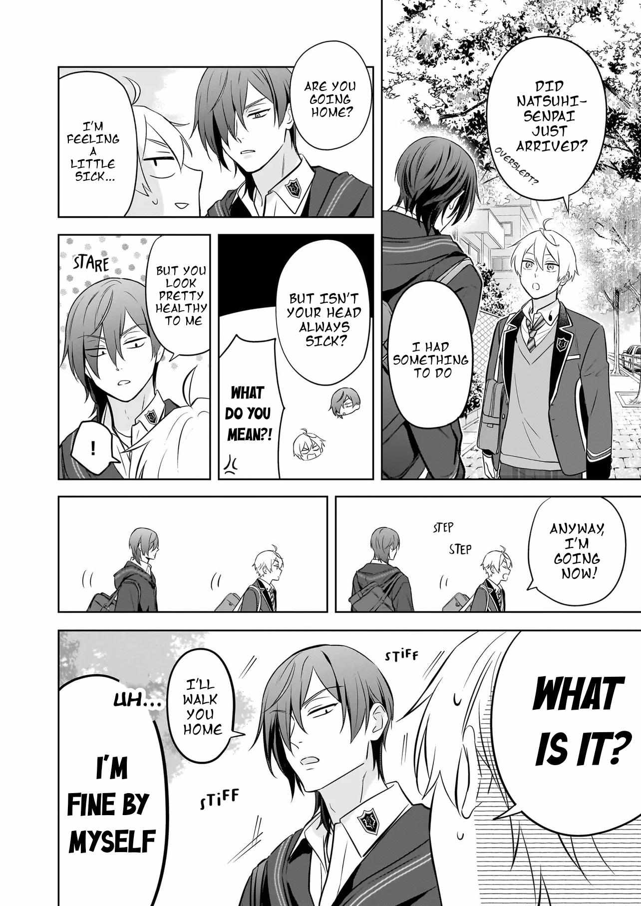 I Realized I Am The Younger Brother Of The Protagonist In A Bl Game - Chapter 19.2