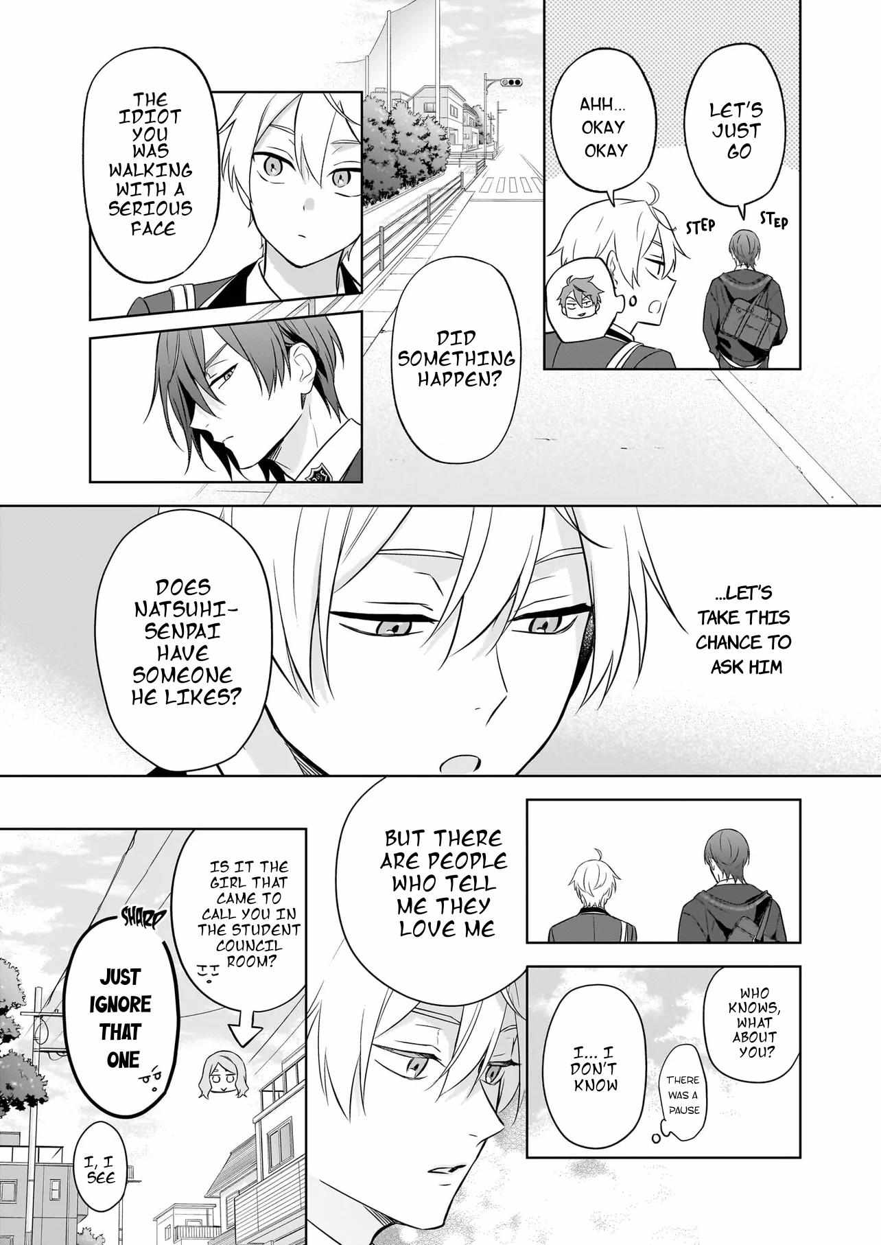 I Realized I Am The Younger Brother Of The Protagonist In A Bl Game - Chapter 19.2