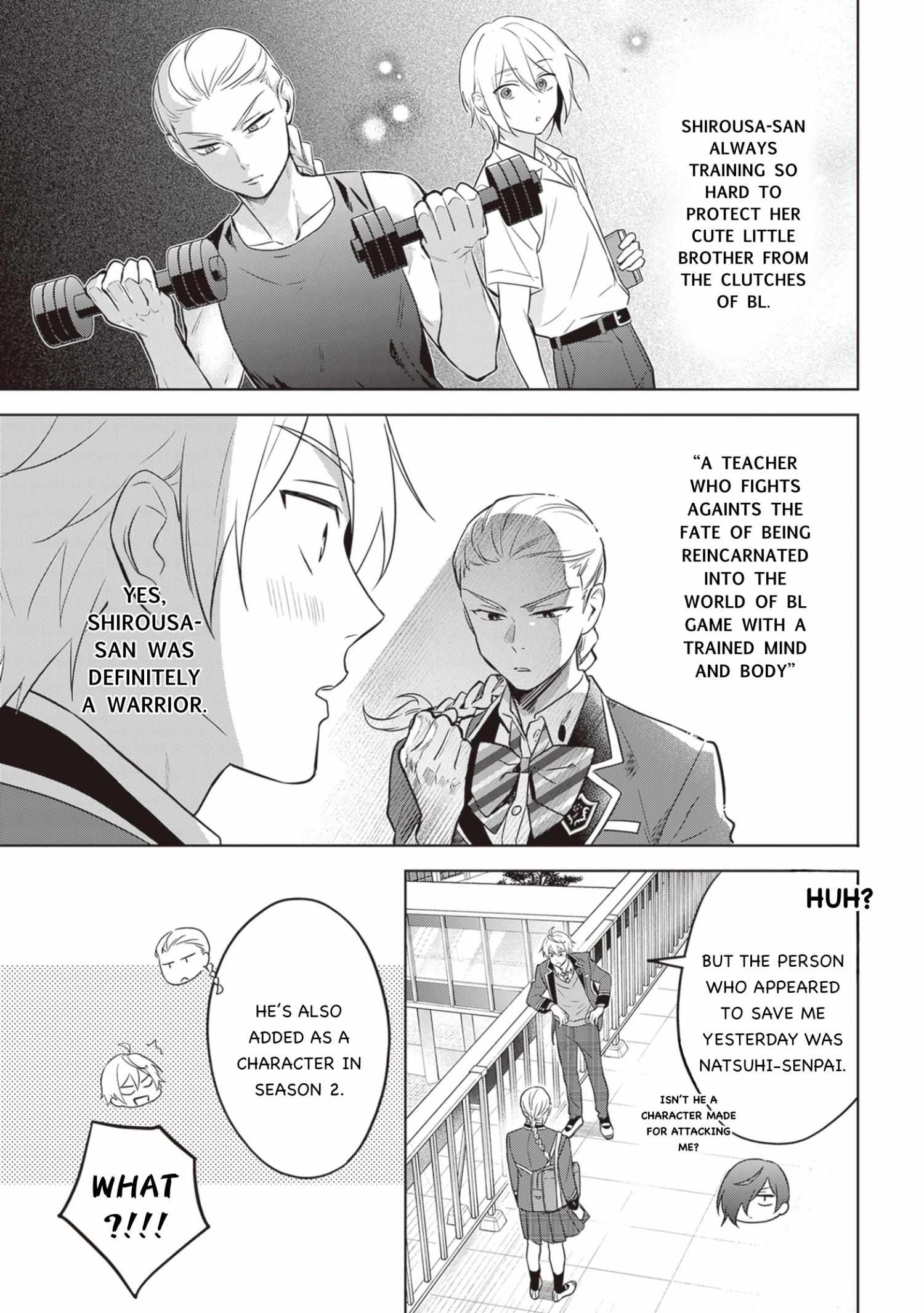 I Realized I Am The Younger Brother Of The Protagonist In A Bl Game - Vol.2  Chapter 12