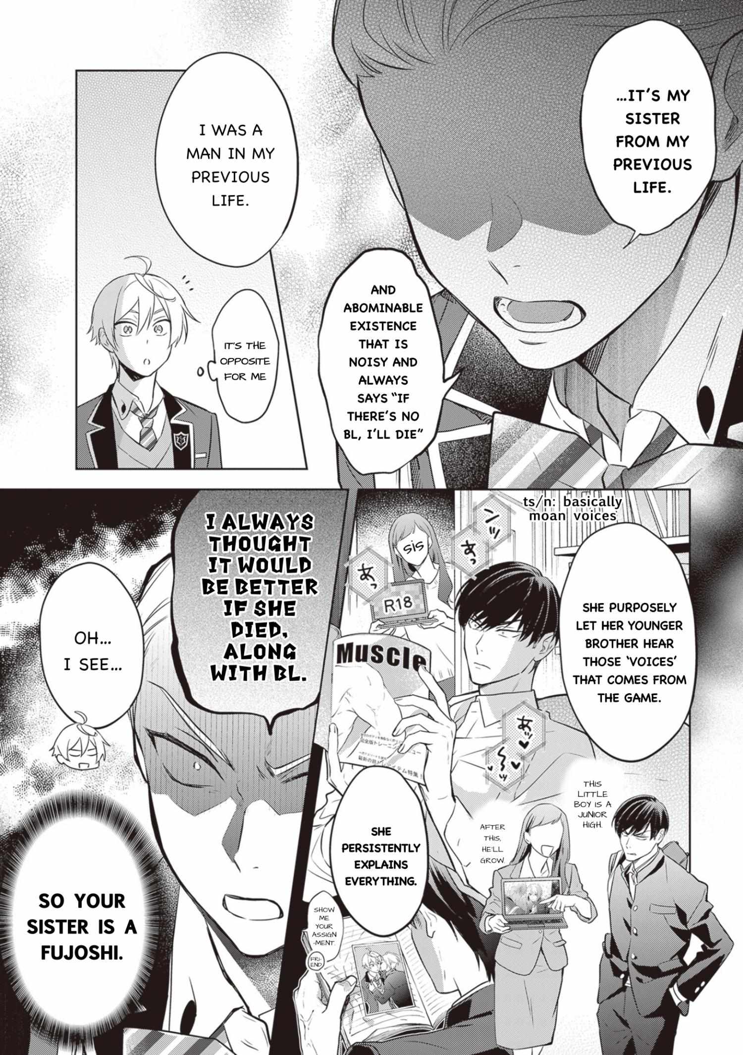 I Realized I Am The Younger Brother Of The Protagonist In A Bl Game - Vol.2  Chapter 12