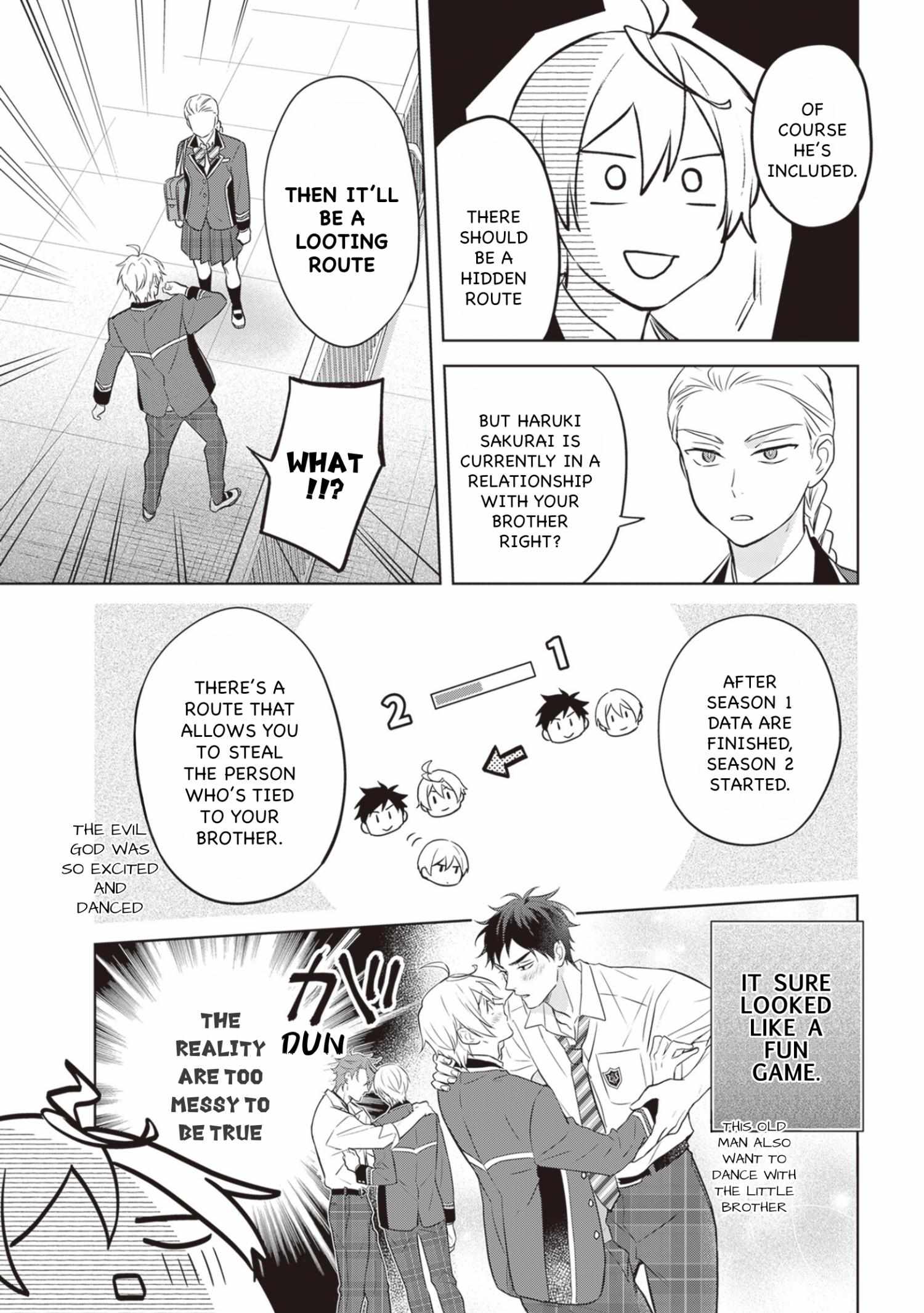 I Realized I Am The Younger Brother Of The Protagonist In A Bl Game - Vol.2  Chapter 12