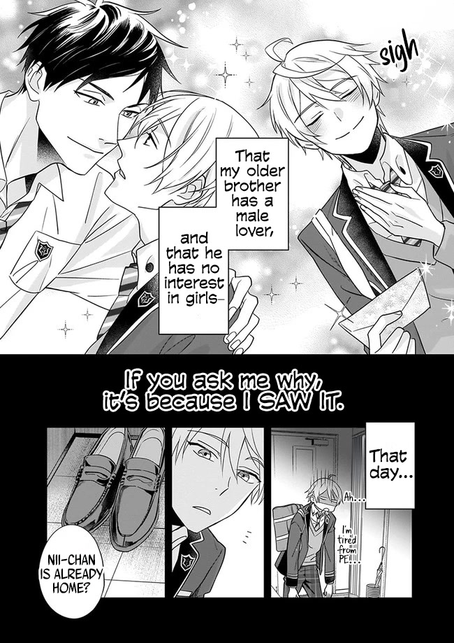 I Realized I Am The Younger Brother Of The Protagonist In A Bl Game - Chapter 1