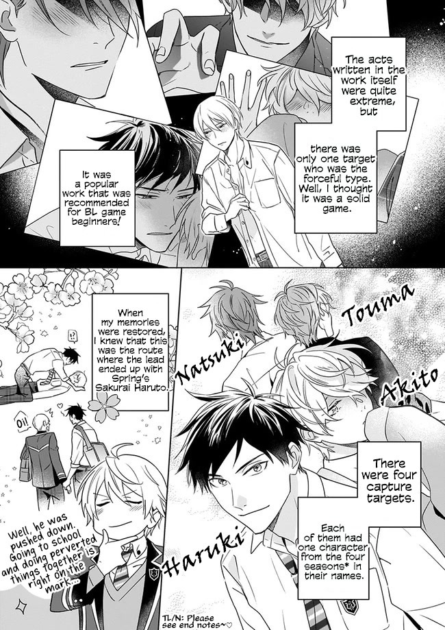 I Realized I Am The Younger Brother Of The Protagonist In A Bl Game - Chapter 1