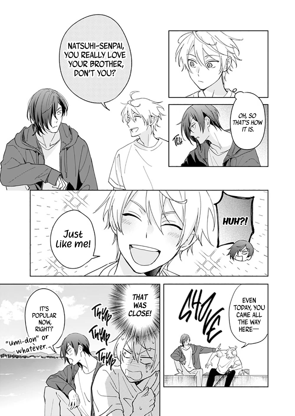 I Realized I Am The Younger Brother Of The Protagonist In A Bl Game - Chapter 9