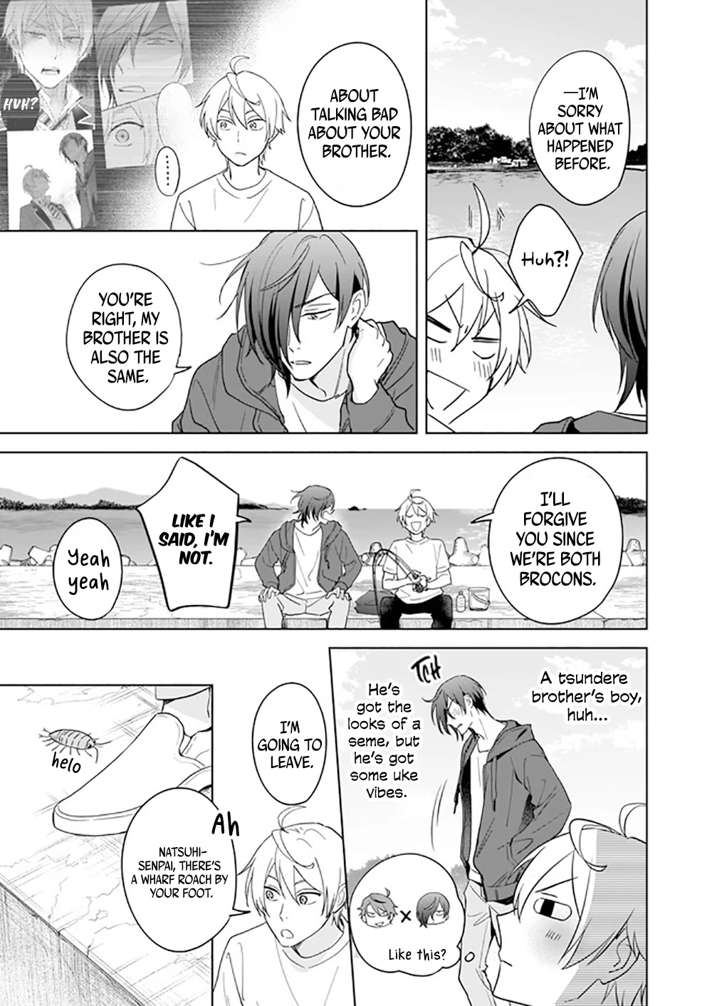 I Realized I Am The Younger Brother Of The Protagonist In A Bl Game - Chapter 9