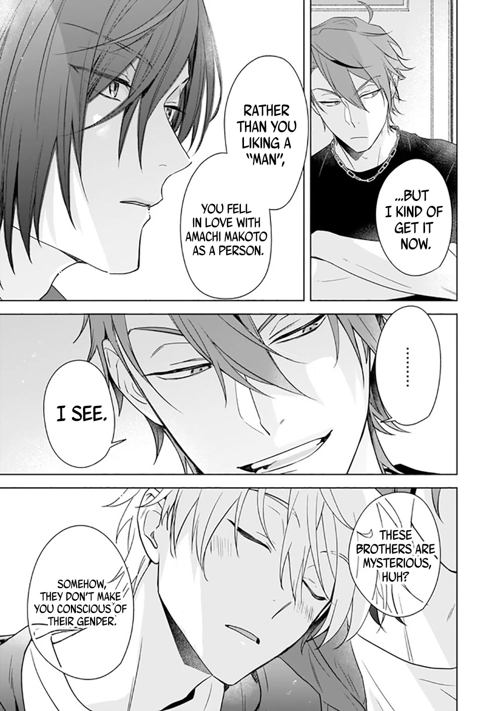 I Realized I Am The Younger Brother Of The Protagonist In A Bl Game - Chapter 9