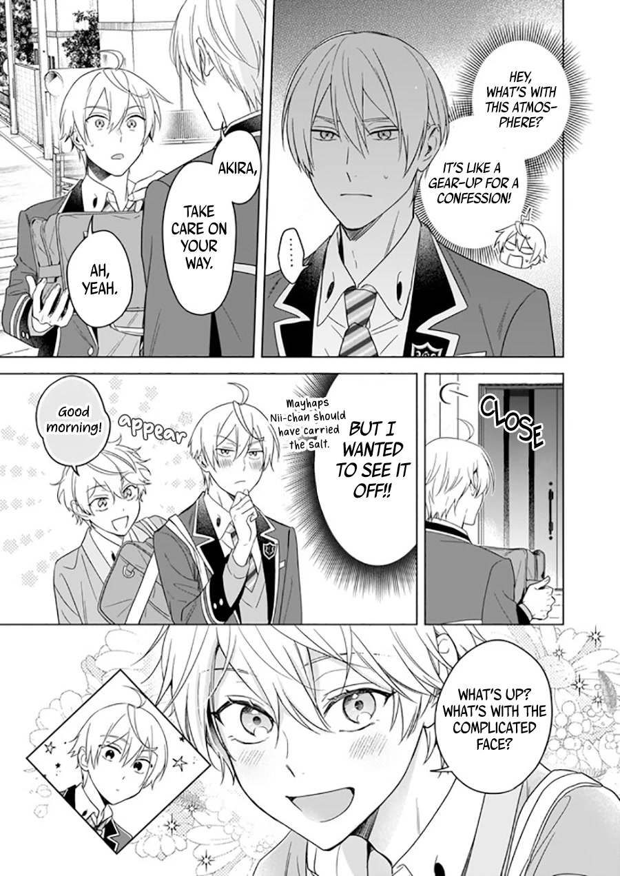 I Realized I Am The Younger Brother Of The Protagonist In A Bl Game - Chapter 8