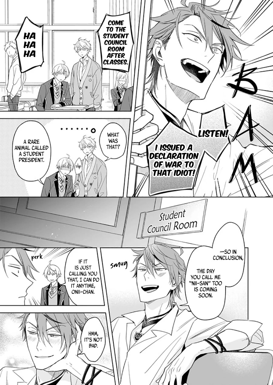 I Realized I Am The Younger Brother Of The Protagonist In A Bl Game - Chapter 8