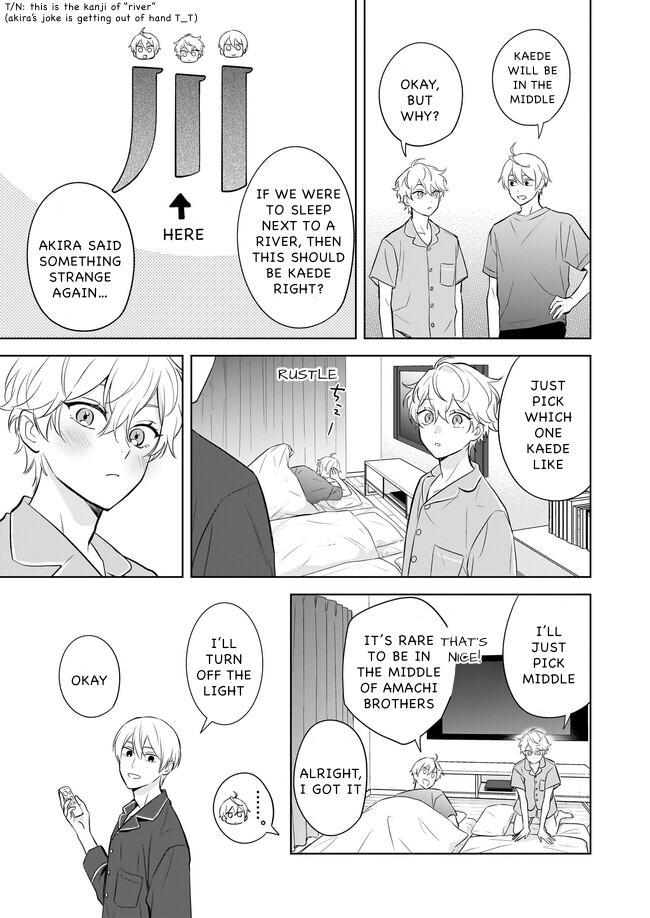 I Realized I Am The Younger Brother Of The Protagonist In A Bl Game - Chapter 17