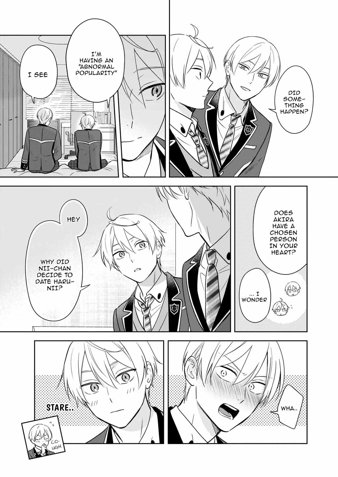 I Realized I Am The Younger Brother Of The Protagonist In A Bl Game - Chapter 20