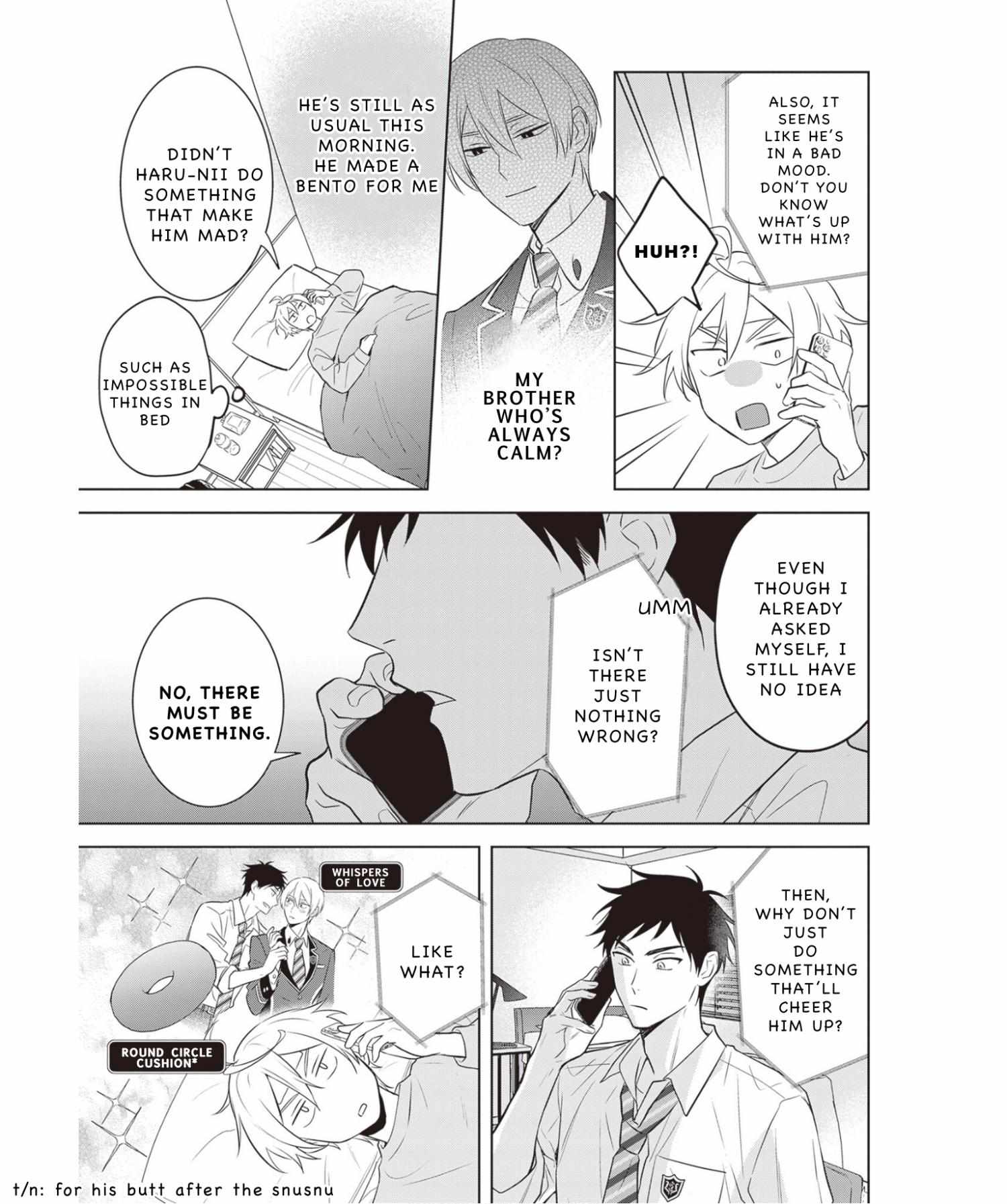 I Realized I Am The Younger Brother Of The Protagonist In A Bl Game - Chapter 13