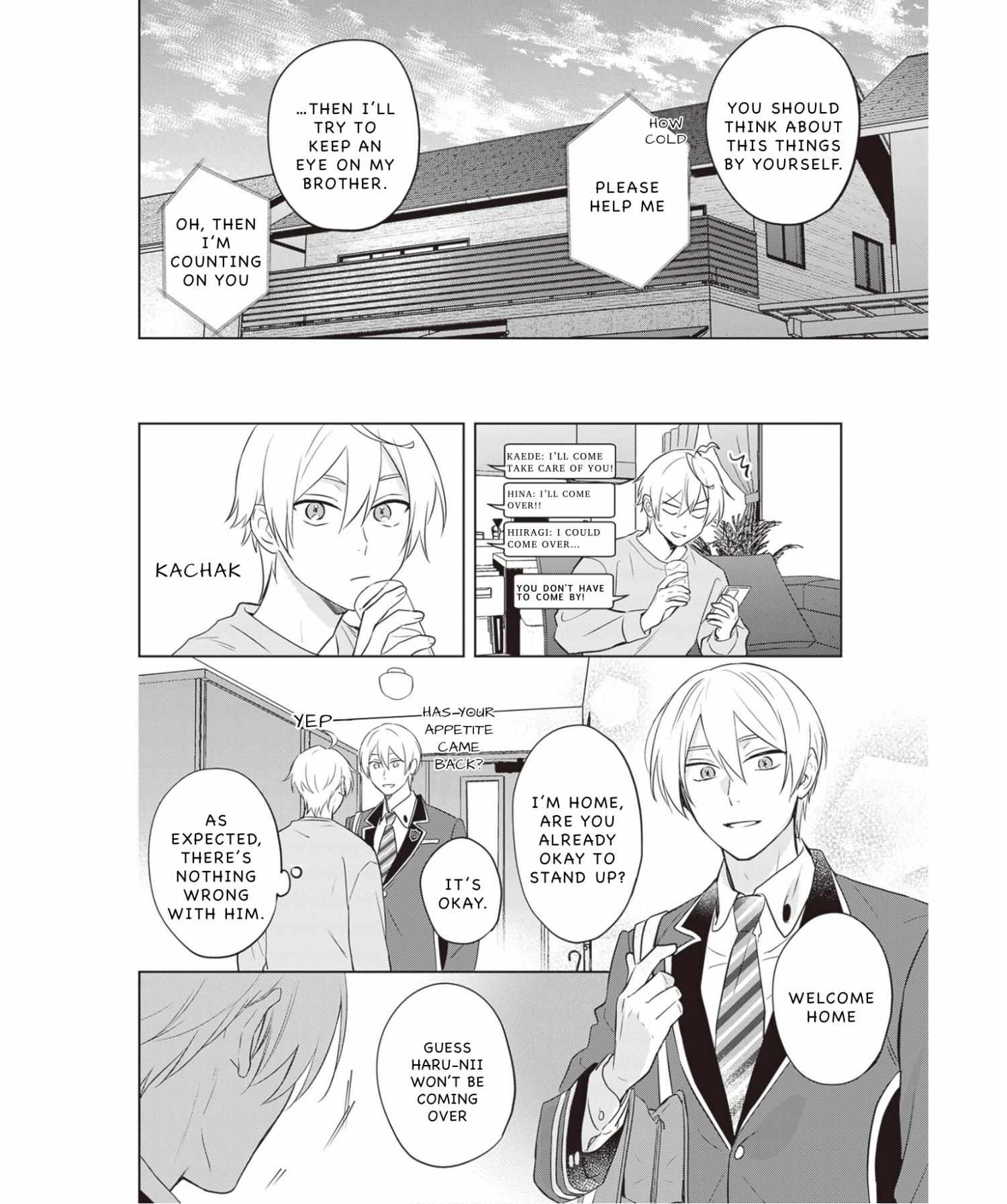 I Realized I Am The Younger Brother Of The Protagonist In A Bl Game - Chapter 13